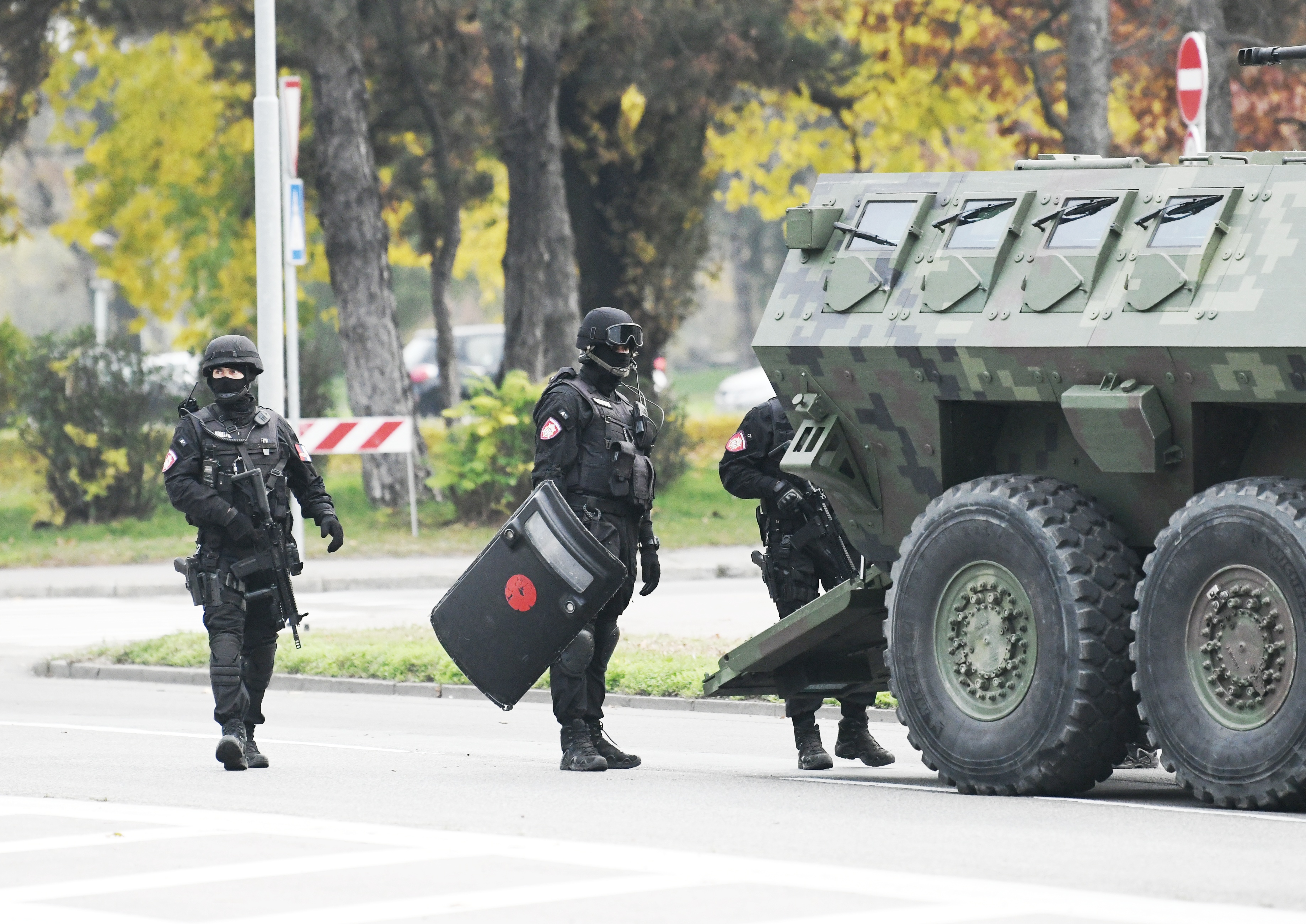 Beograd, 16.11.2020. Palata Srbija, MUP, Policija, vežba, Generalna proba, taktičke vežbe, pokazne vežbe, žandarmerija Foto: Vesna Lalić/Nova.rs