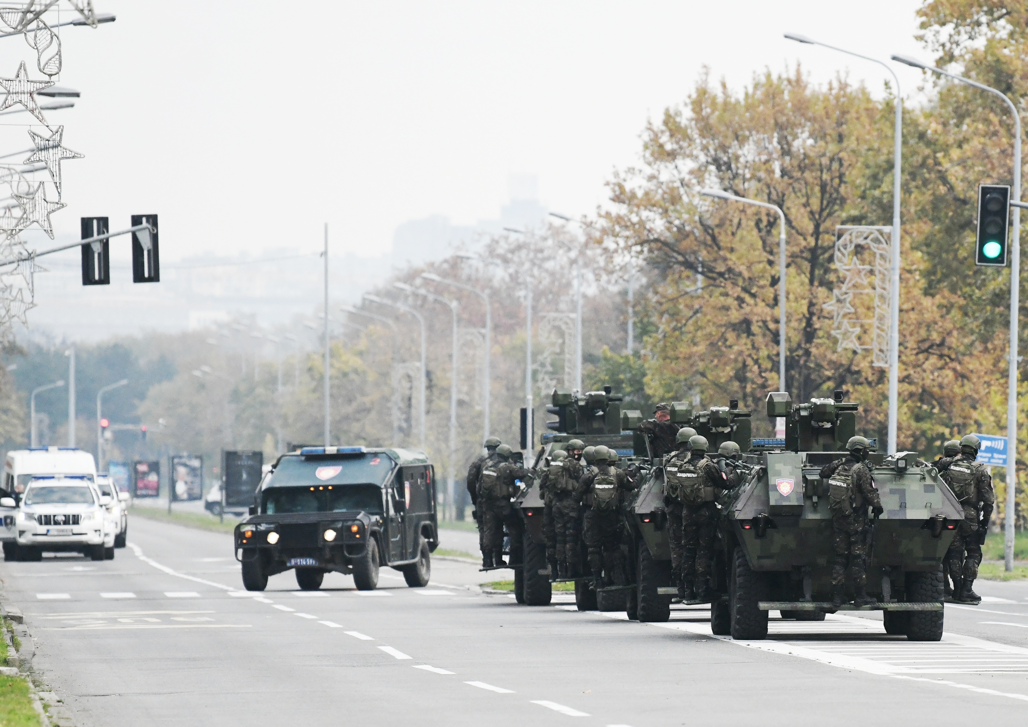 Beograd, 16.11.2020. Palata Srbija, MUP, Policija, vežba, Generalna proba, taktičke vežbe, pokazne vežbe, žandarmerija Foto: Vesna Lalić/Nova.rs