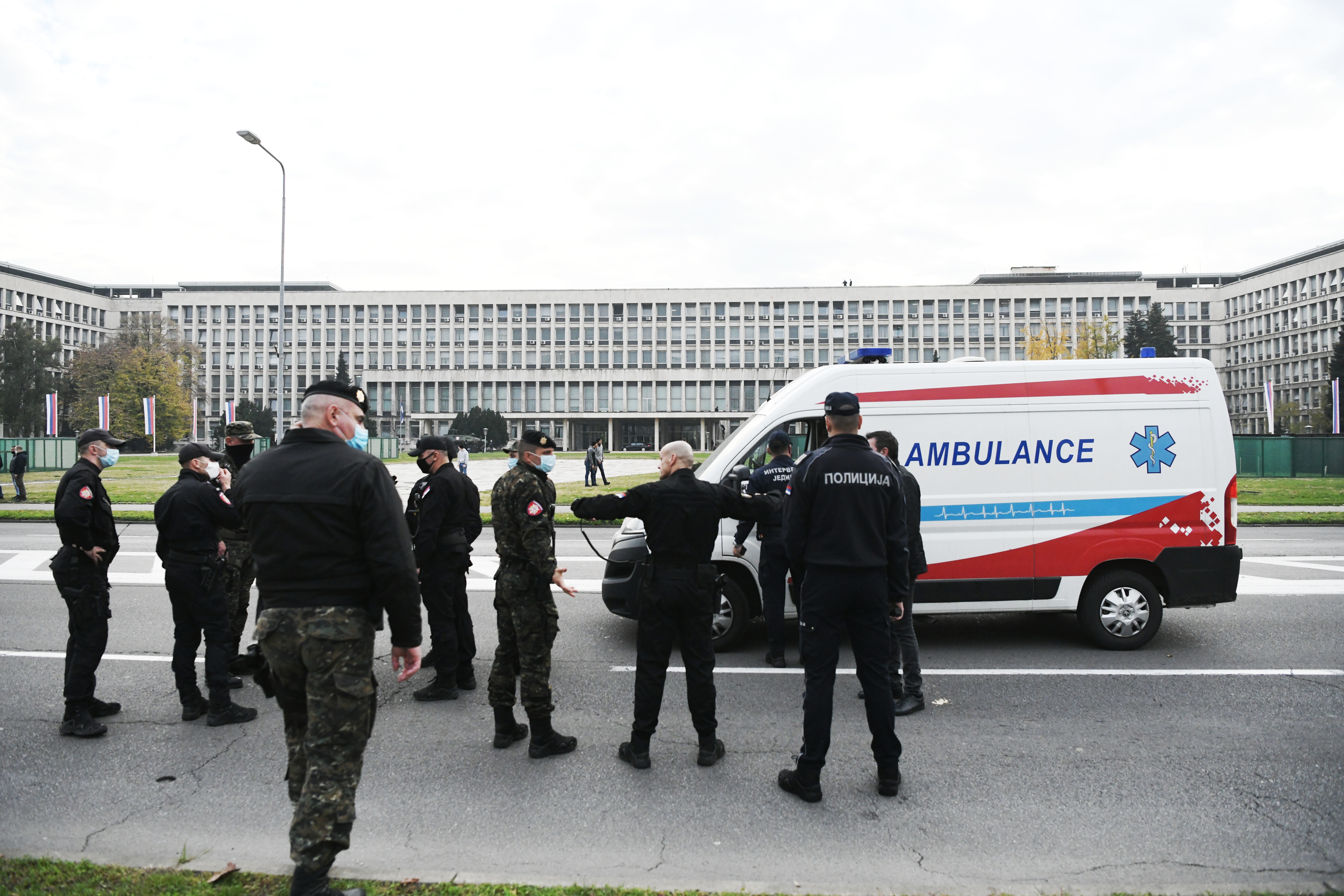 Beograd, 16.11.2020. Palata Srbija, MUP, Policija, vežba, Generalna proba, taktičke vežbe, pokazne vežbe, žandarmerija Foto: Vesna Lalić/Nova.rs