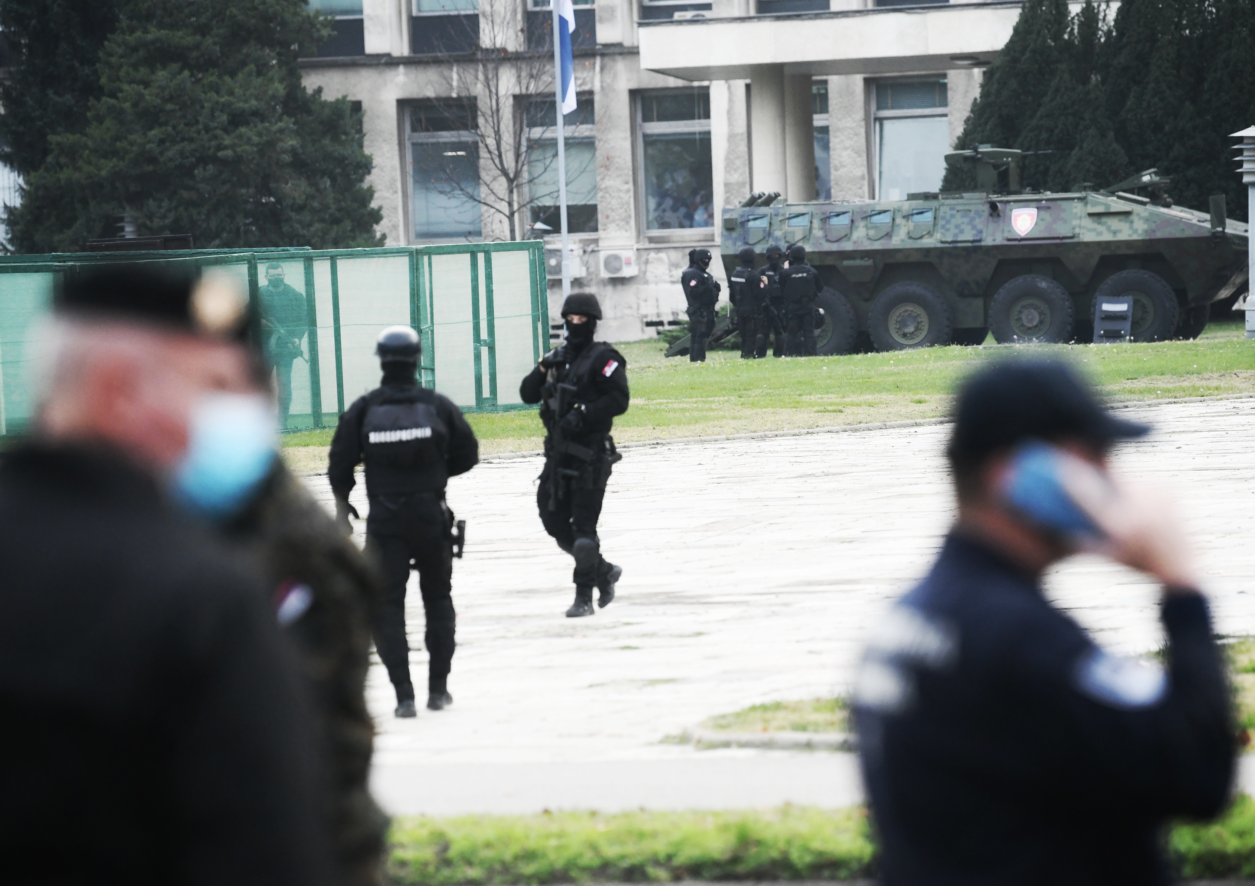 Beograd, 16.11.2020. Palata Srbija, MUP, Policija, vežba, Generalna proba, taktičke vežbe, pokazne vežbe, žandarmerija Foto: Vesna Lalić/Nova.rs