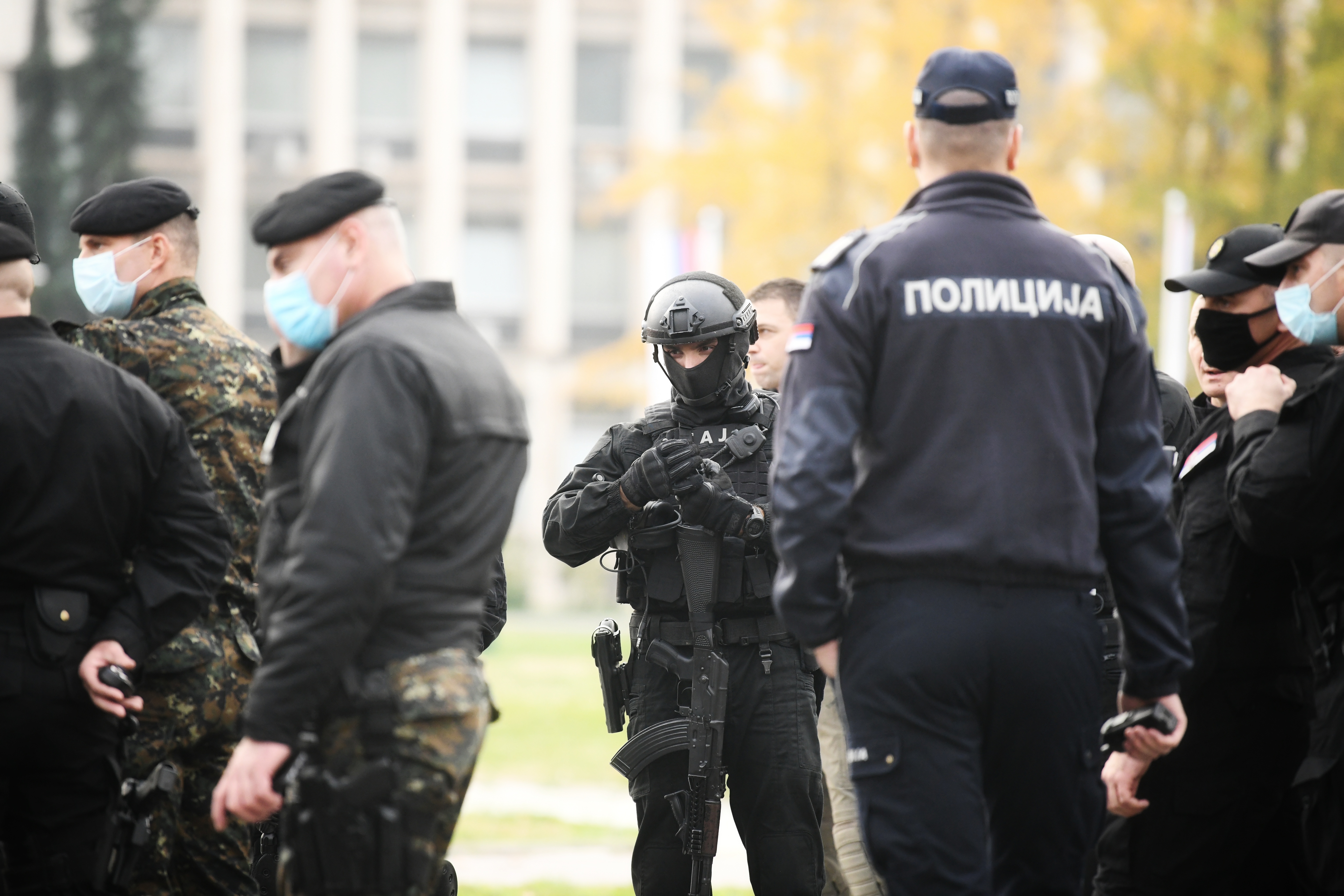 Beograd, 16.11.2020. Palata Srbija, MUP, Policija, vežba, Generalna proba, taktičke vežbe, pokazne vežbe, žandarmerija Foto: Vesna Lalić/Nova.rs