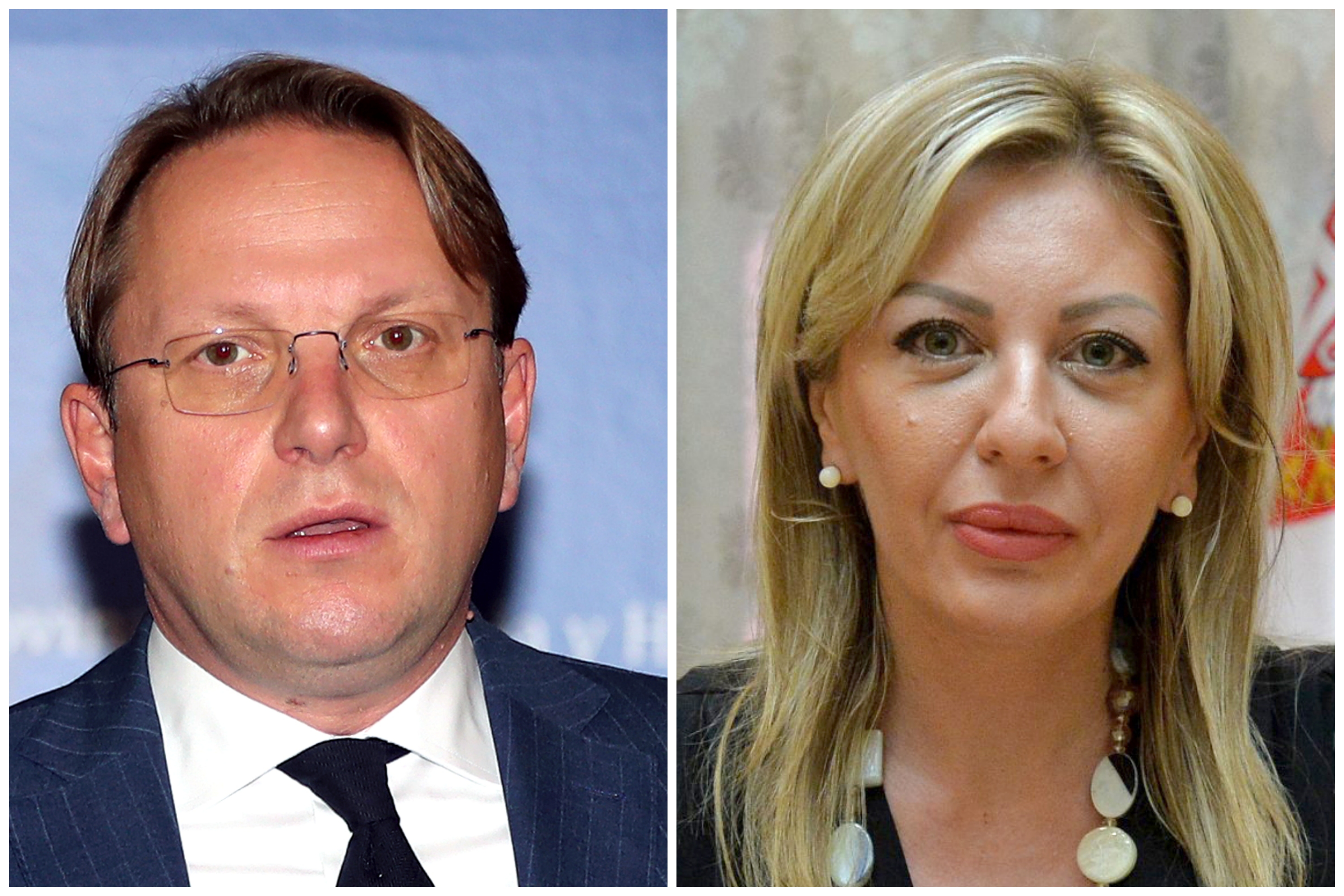 Oliver Varhelyi i Jadranka Joksimovic