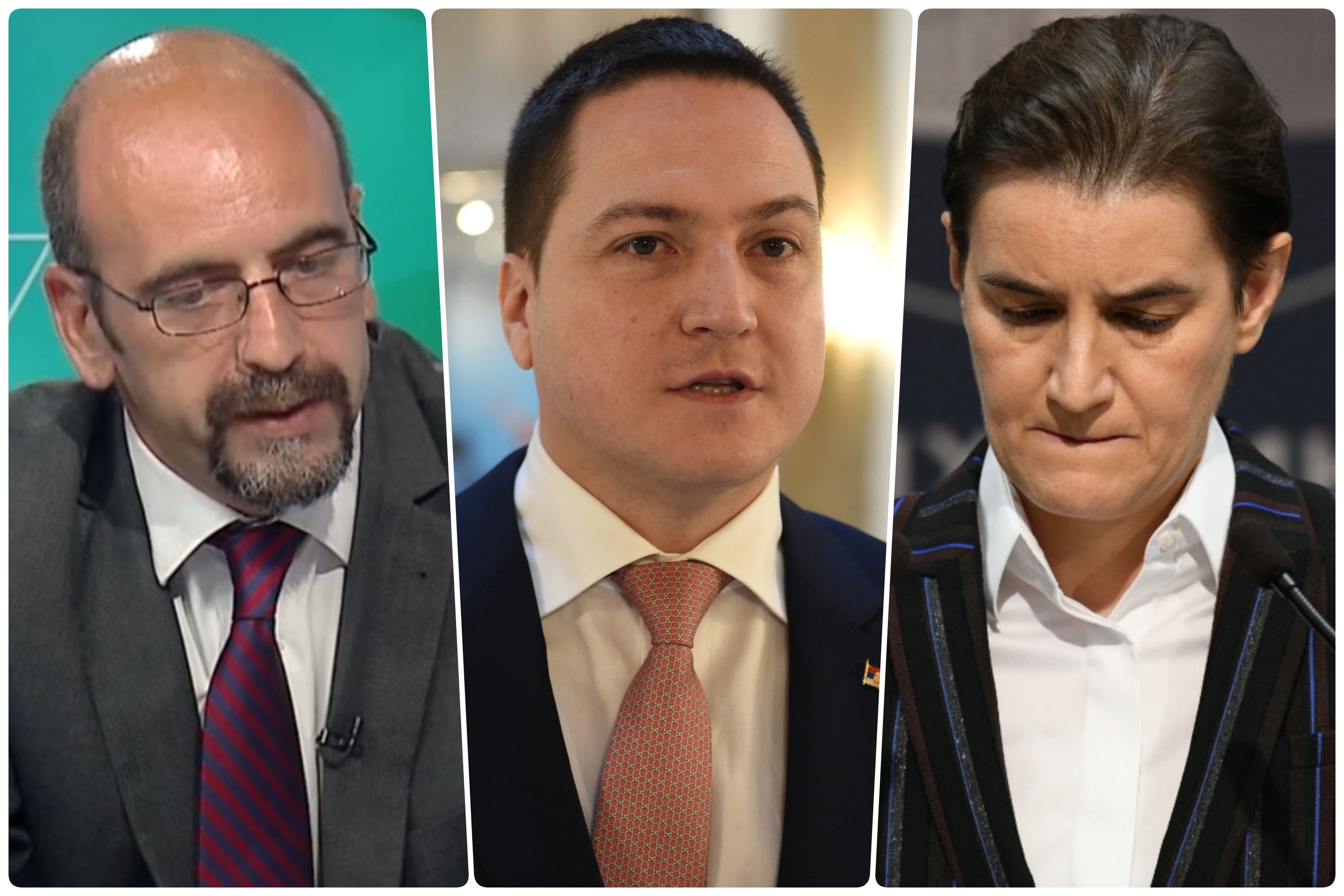 Igor Brnabic Branko Ruzic Ana Brnabic