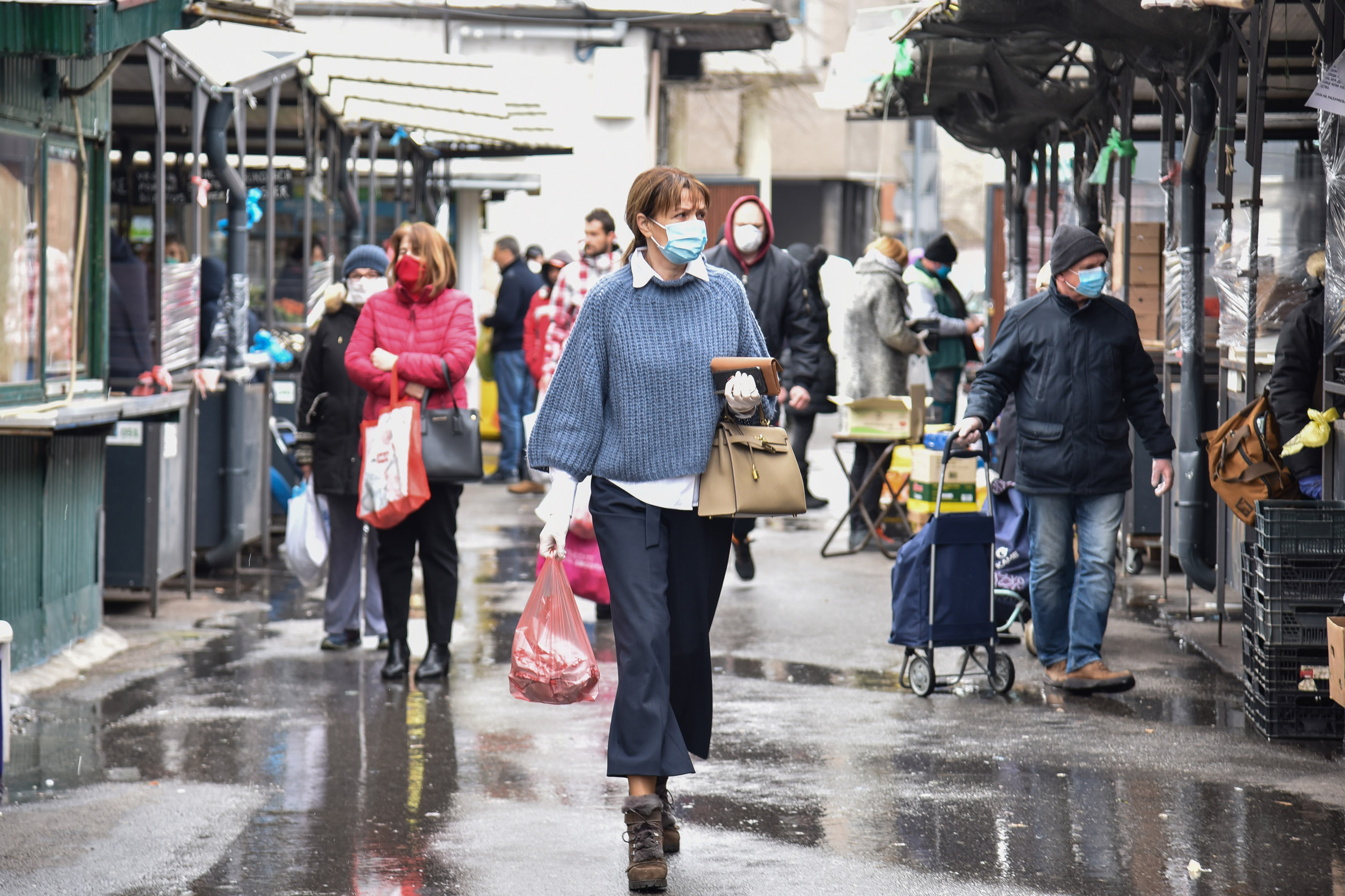 Beograd 26.03.2020
Korona virus, koronavirus, pijaca, pijacni dan
Foto: Nemanja Jovanovic/ Nova.rs