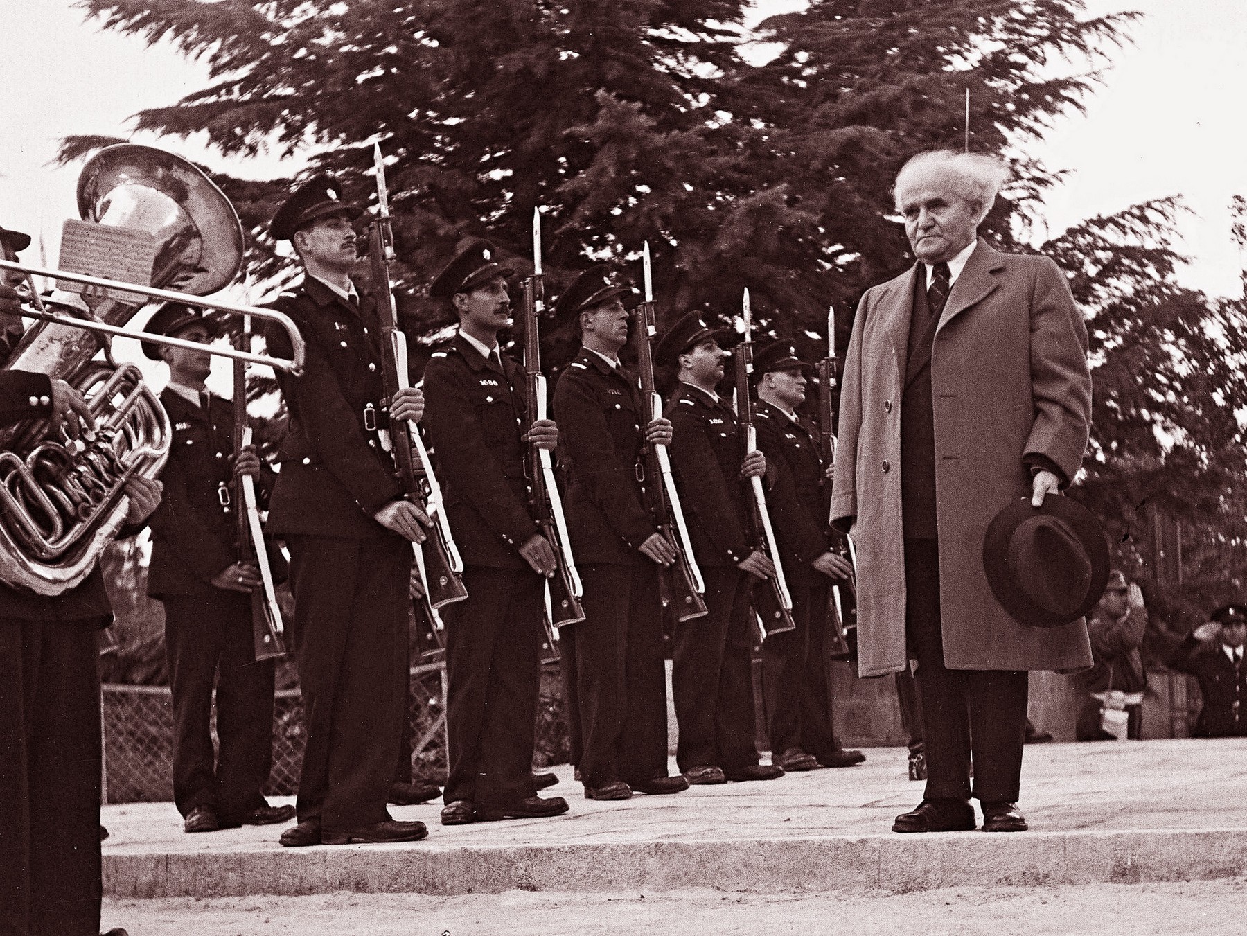 David ben Gurion first Prime Minister of Israel 1948,Image: 383870635, License: Rights-managed, Restrictions: Editorial Use Only, Model Release: no, Credit line: World History Archive / World history archive / Profimedia