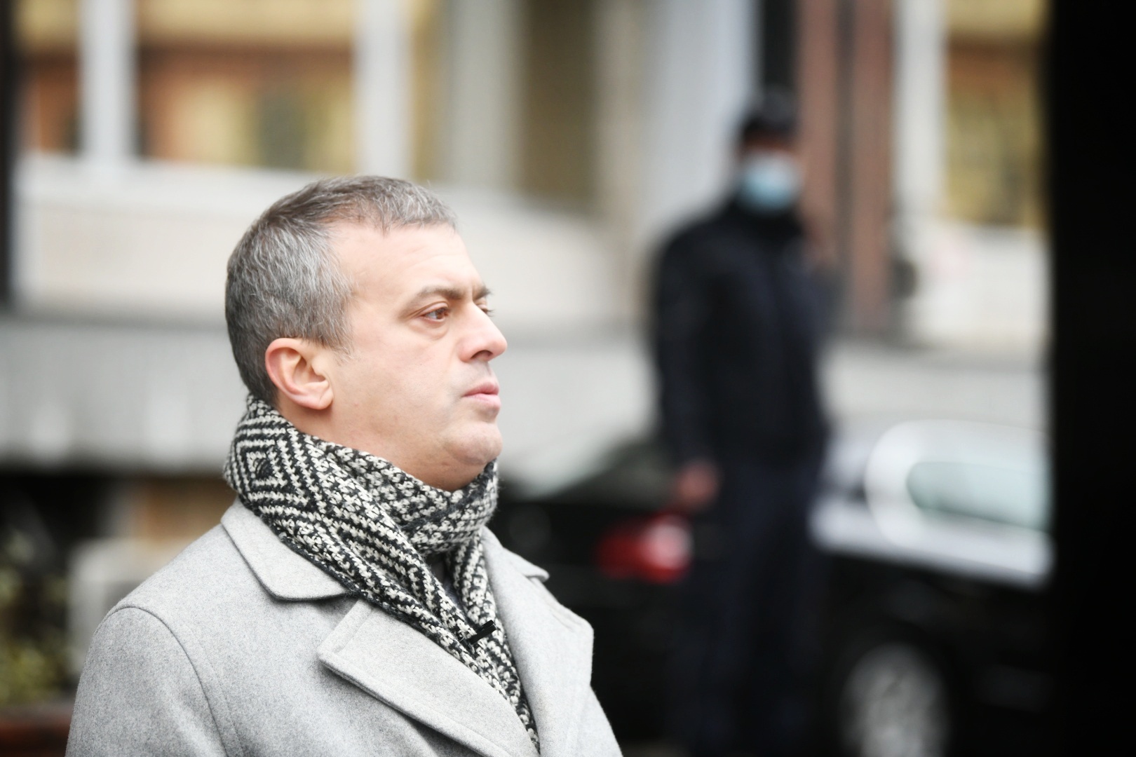 Beograd, 20.11.2020. Ministarstvo zdravlja, Sergej Trifunović ispred Minstarstva zdravlja Foto: Vesna Lalić/Nova.rs