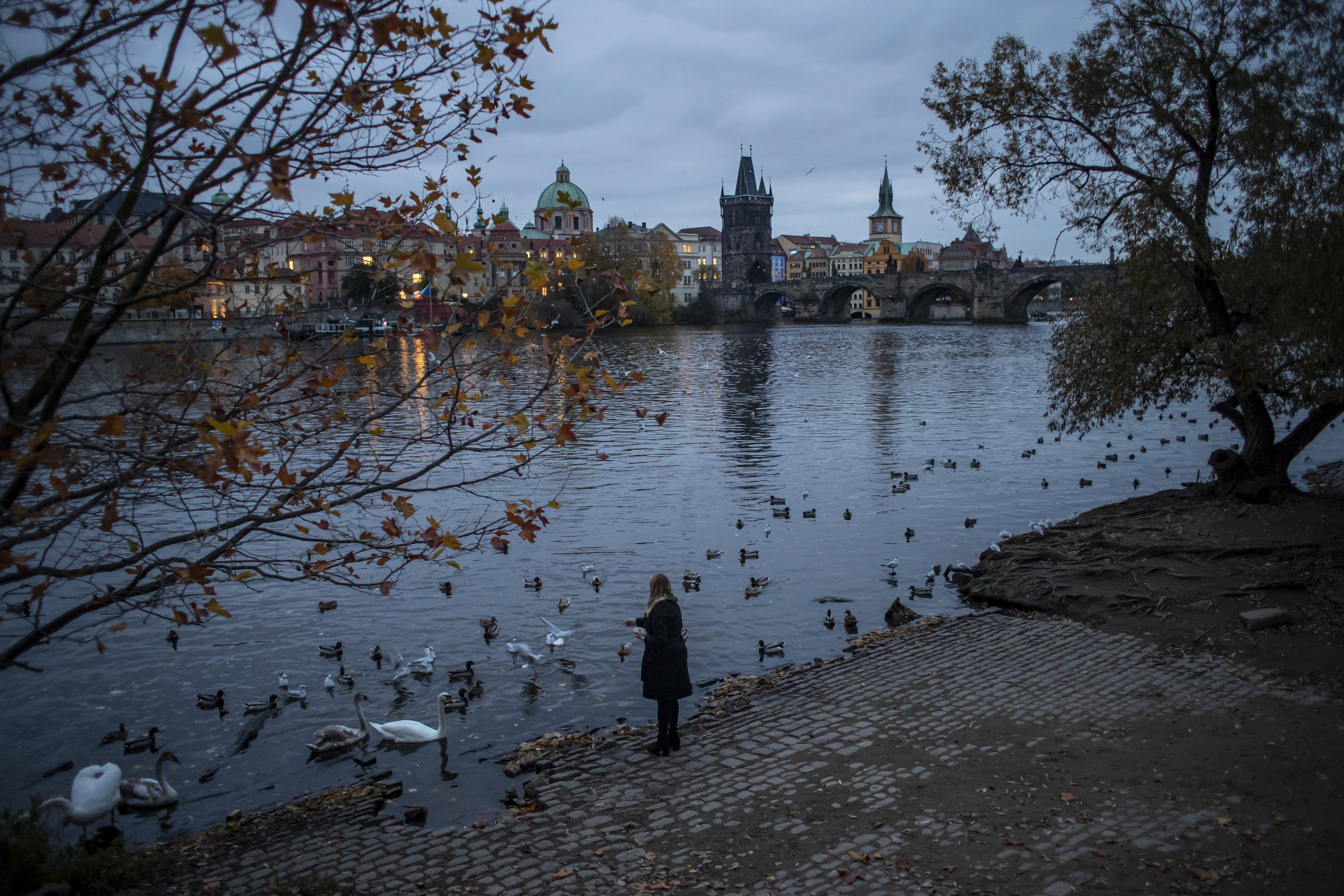 Daily life amid coronavirus in Prague