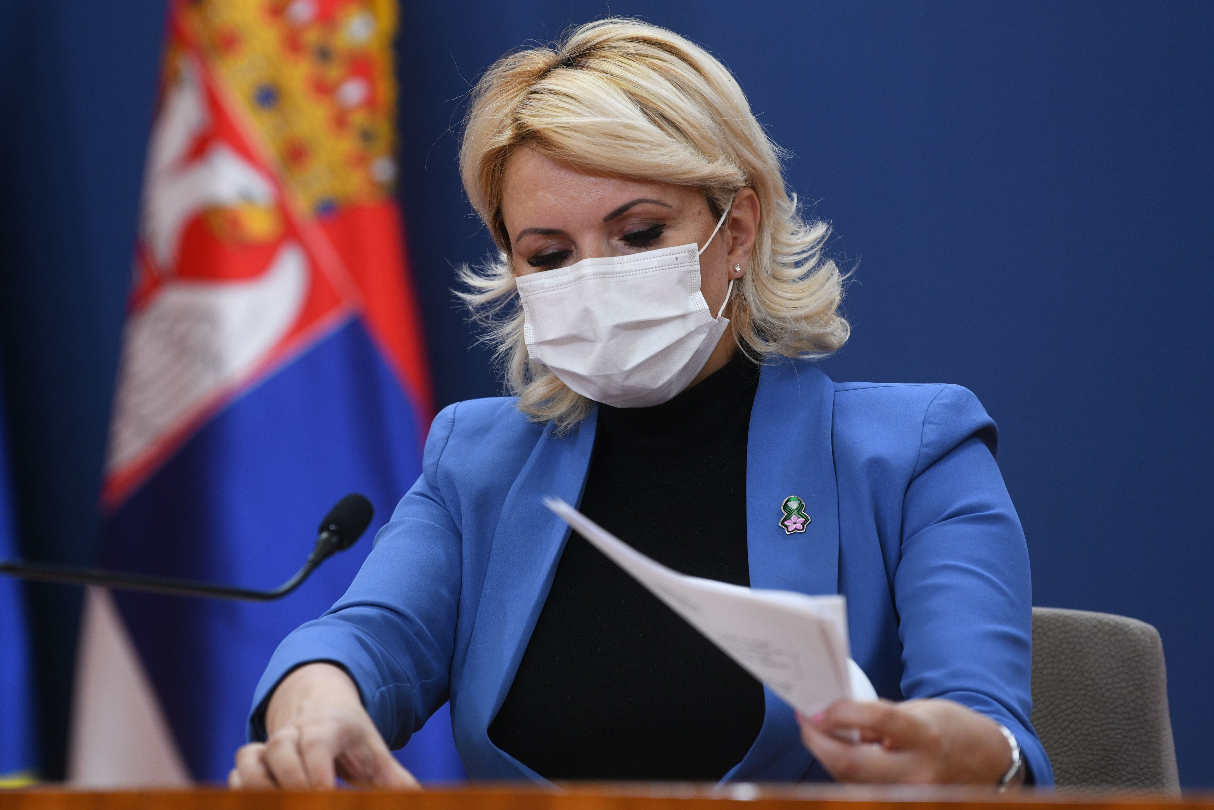Beograd, 06.11.2020. Krizni štab, Darija Kisić Tepavčević Foto: Filip Krainčanić/Nova.rs