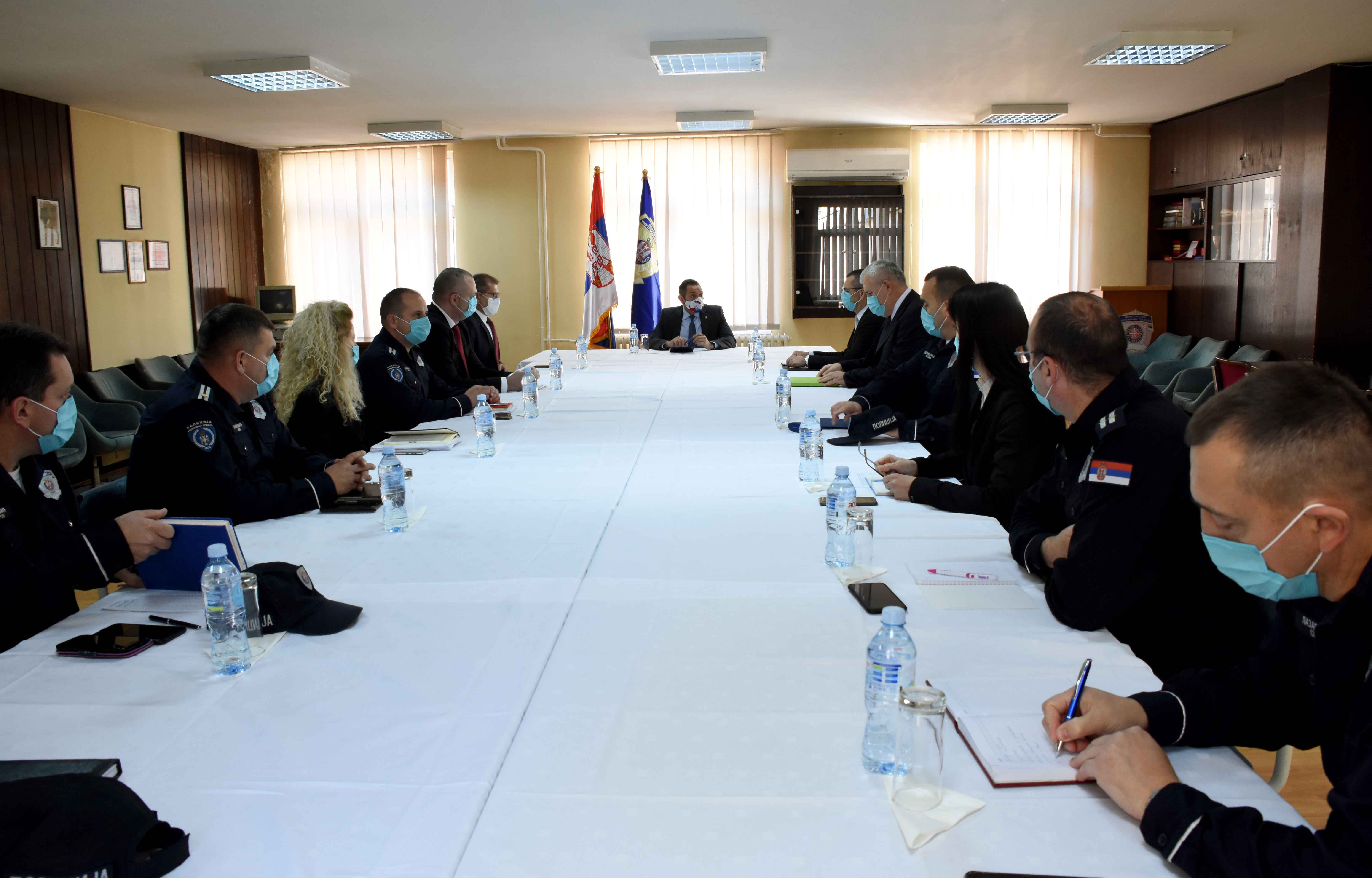Aleksandar Vulin, obilazak, poseta, Policijska uprava Užice, Policijska uprava Požega Foto: MUP Srbije