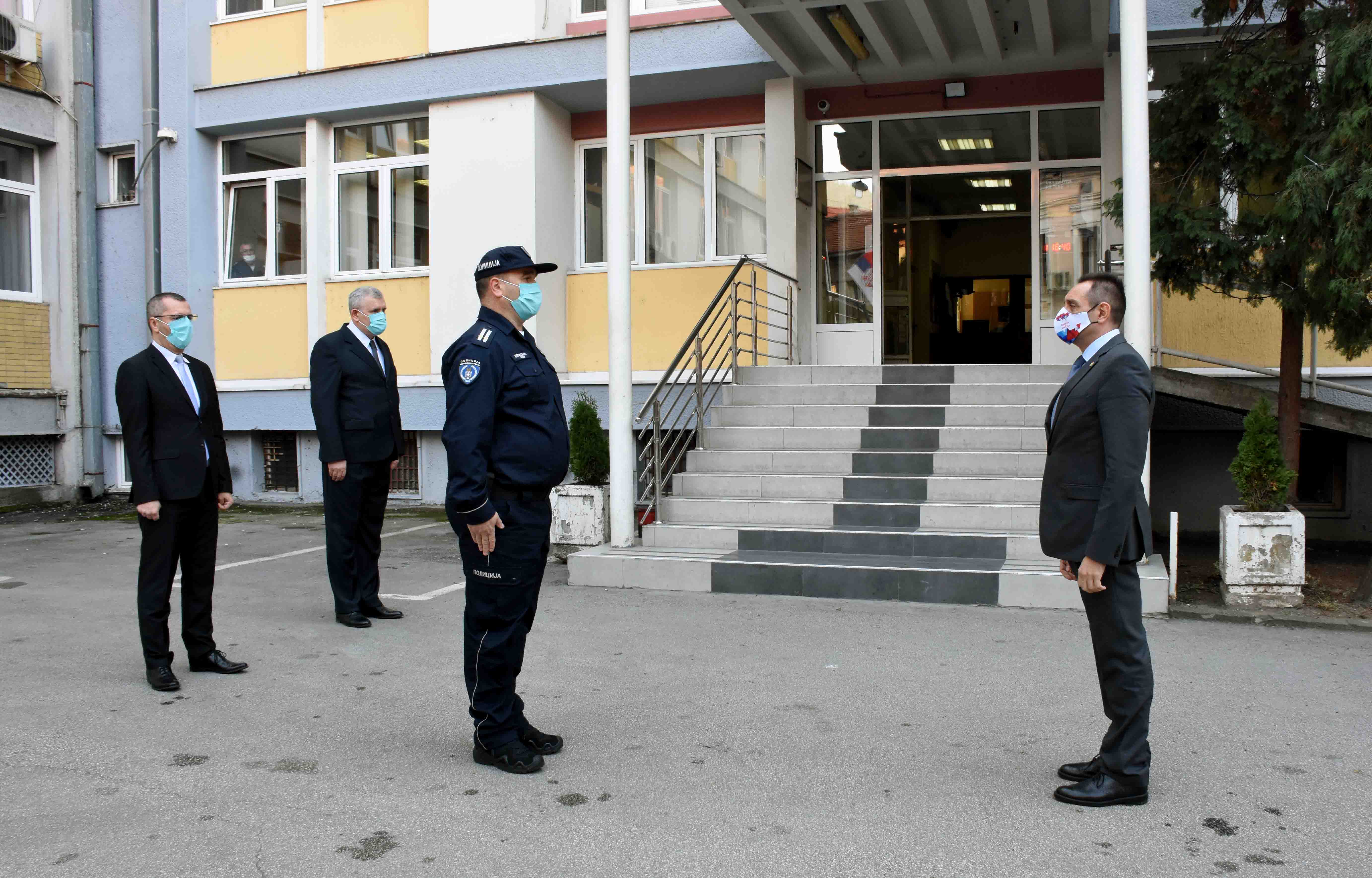 Aleksandar Vulin, obilazak, poseta, Policijska uprava Užice, Policijska uprava Požega Foto: MUP Srbije