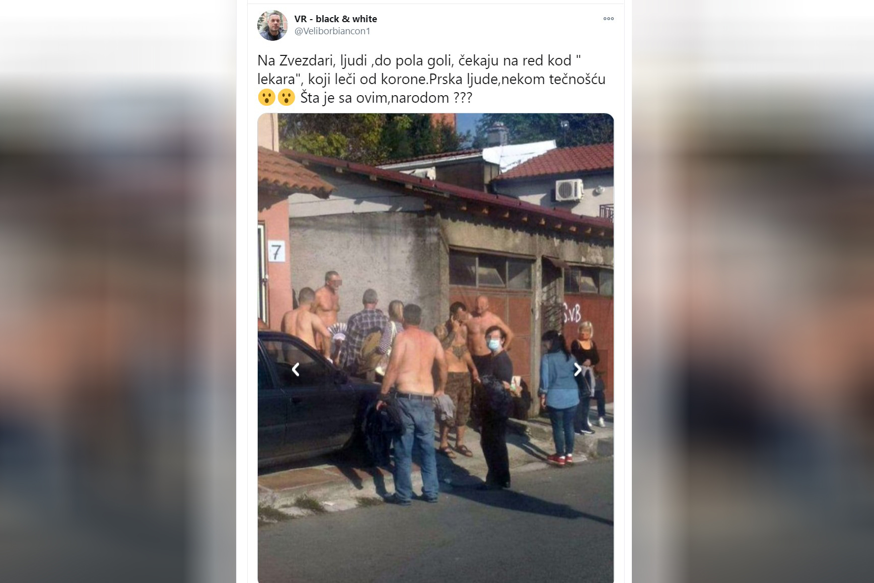 Lek za koronu na Zvezdari