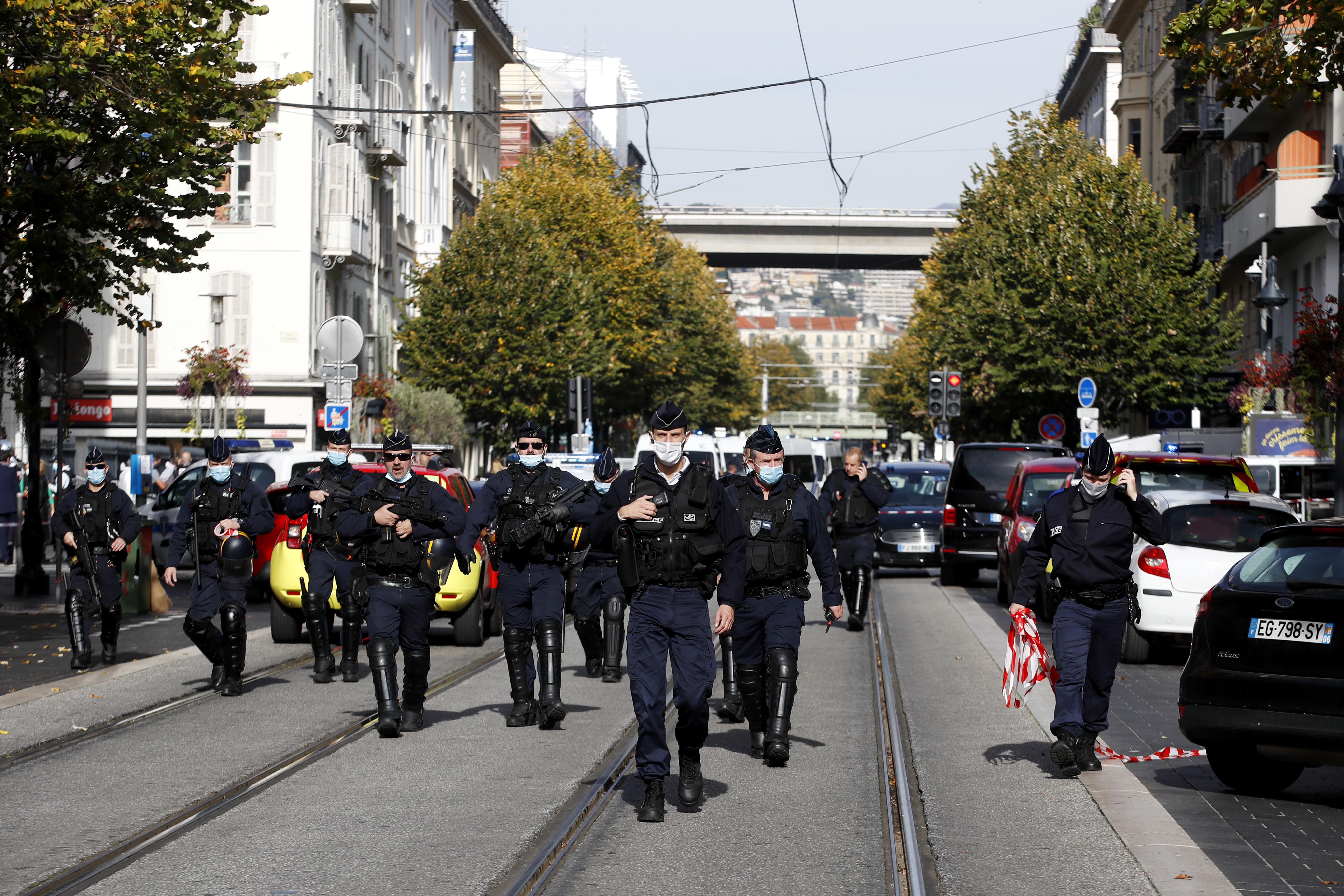 Knife attack in French city of Nice