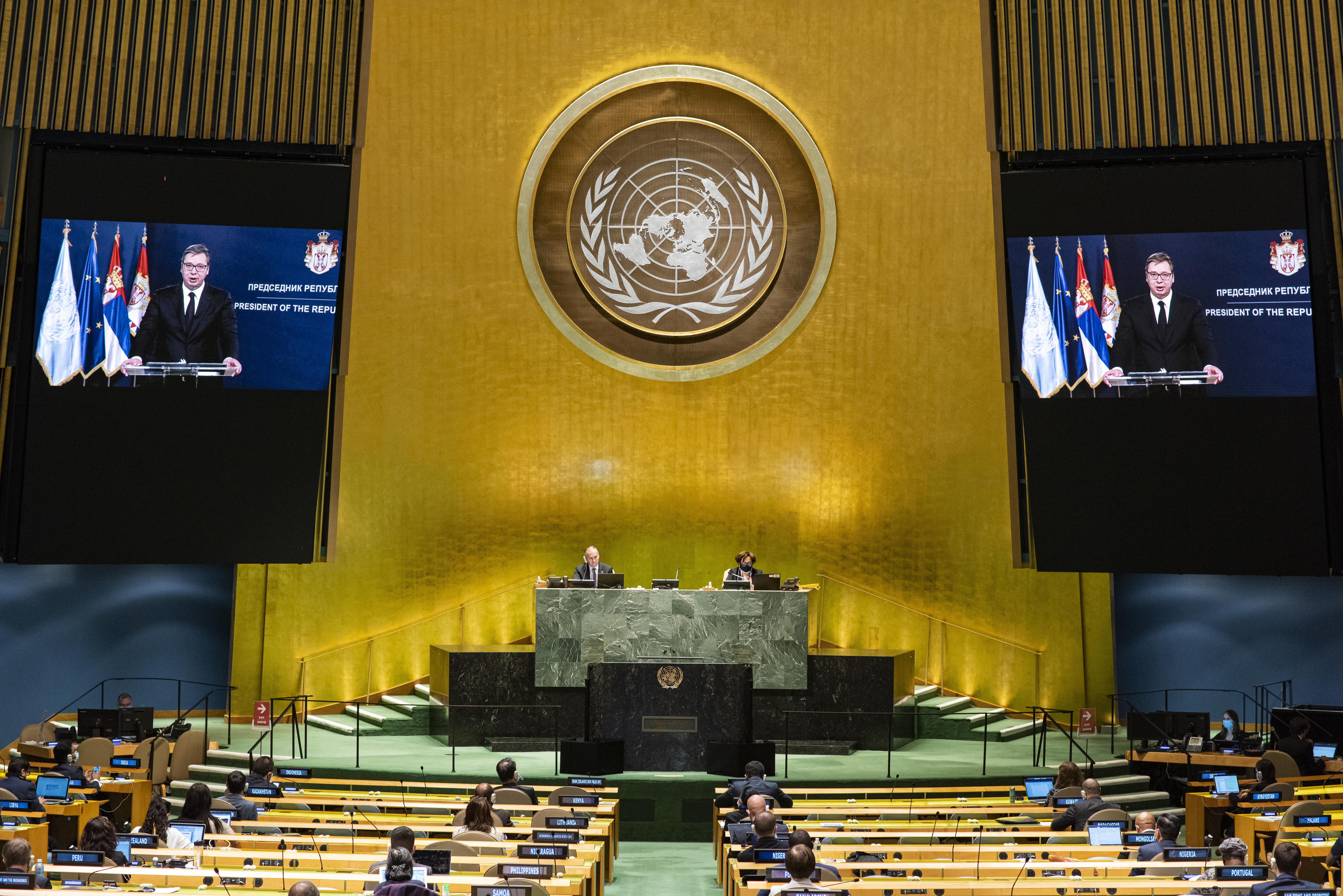 The 75th General Assembly of the United Nations