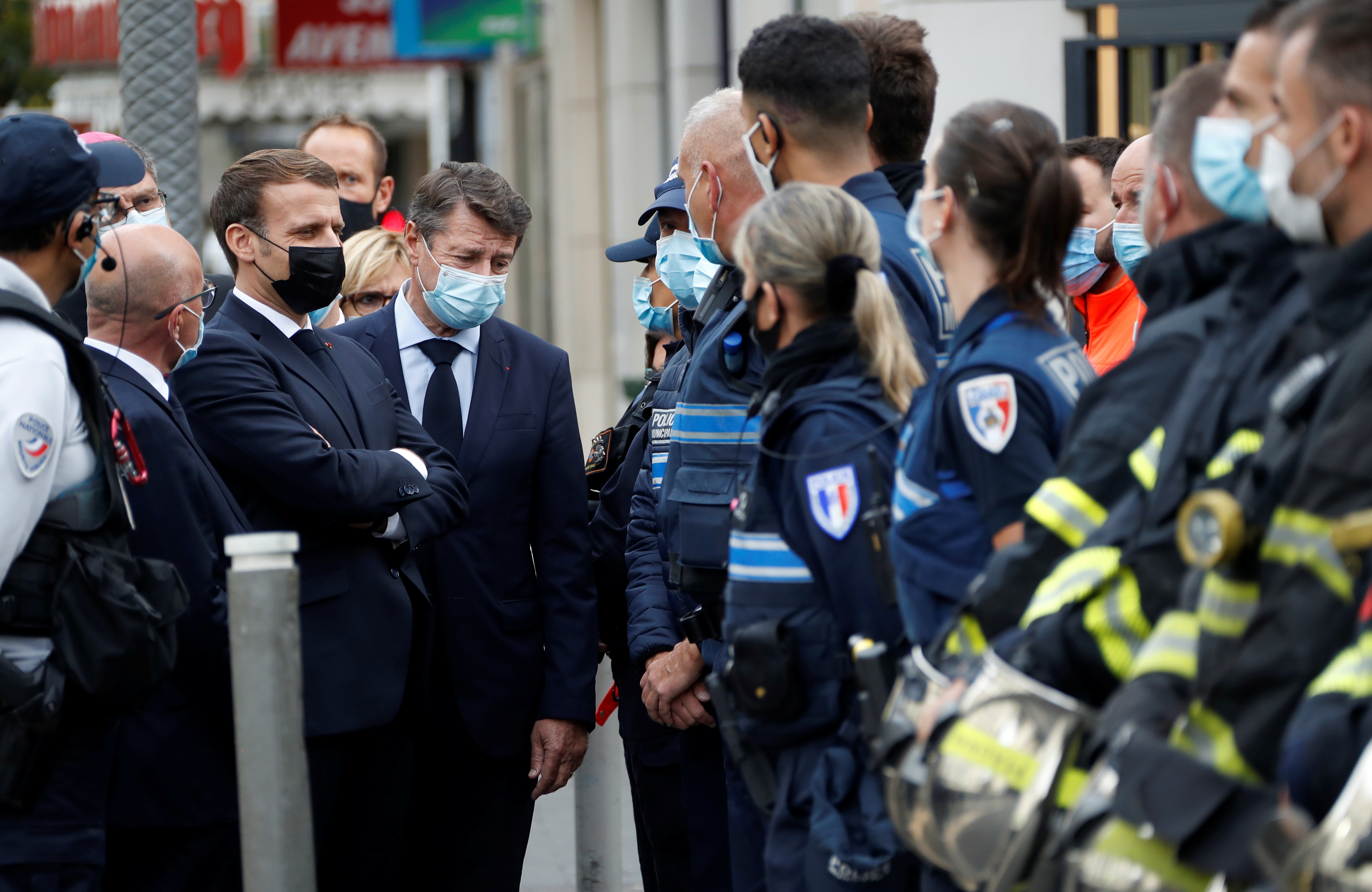 Reported knife attack in French city of Nice