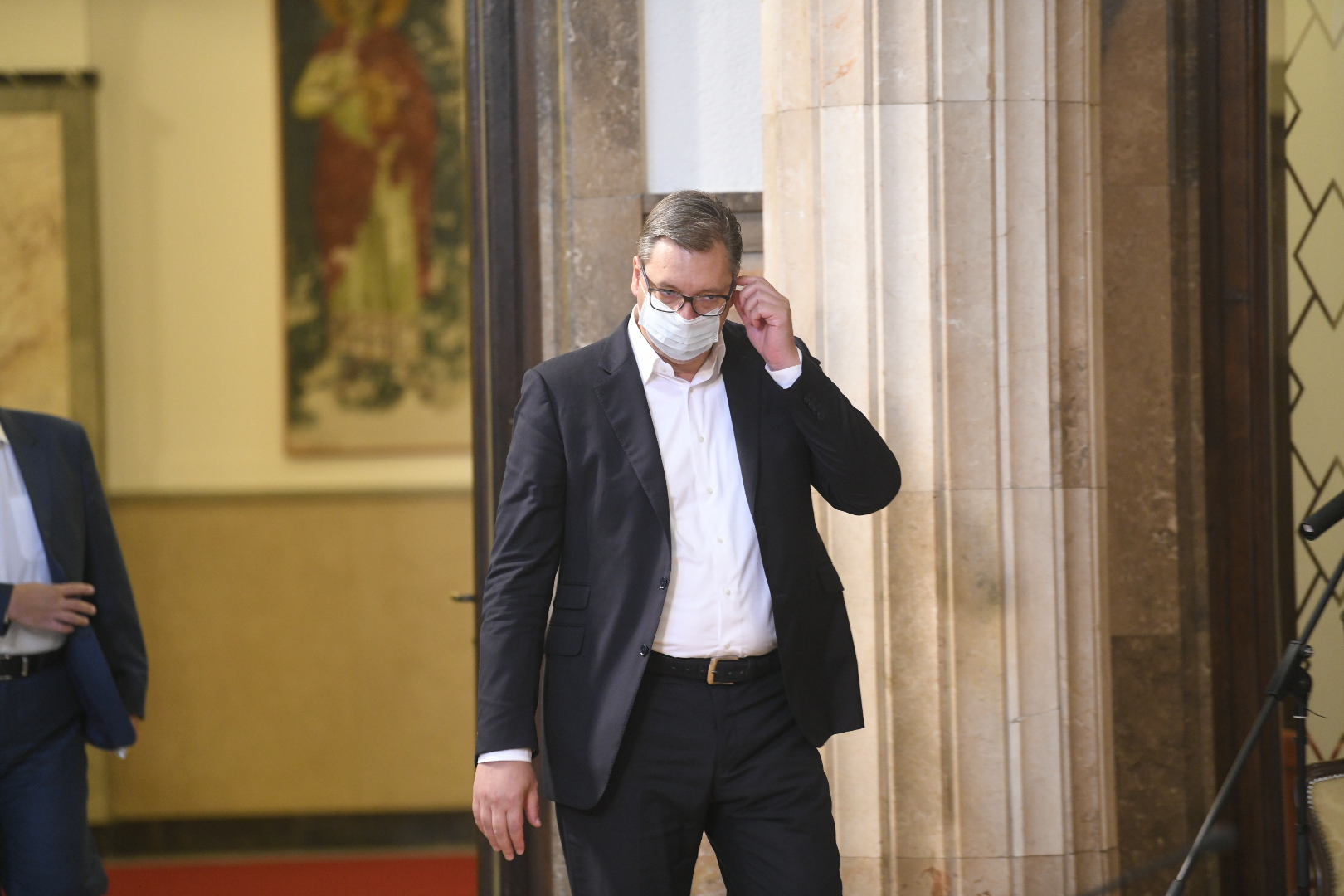 Beograd 07.08.2020. Aleksandar Vučić. Obraćanje predsednika Aleksandra Vučića u Skupštini grada Foto: Nemanja Jovanović/Nova.rs