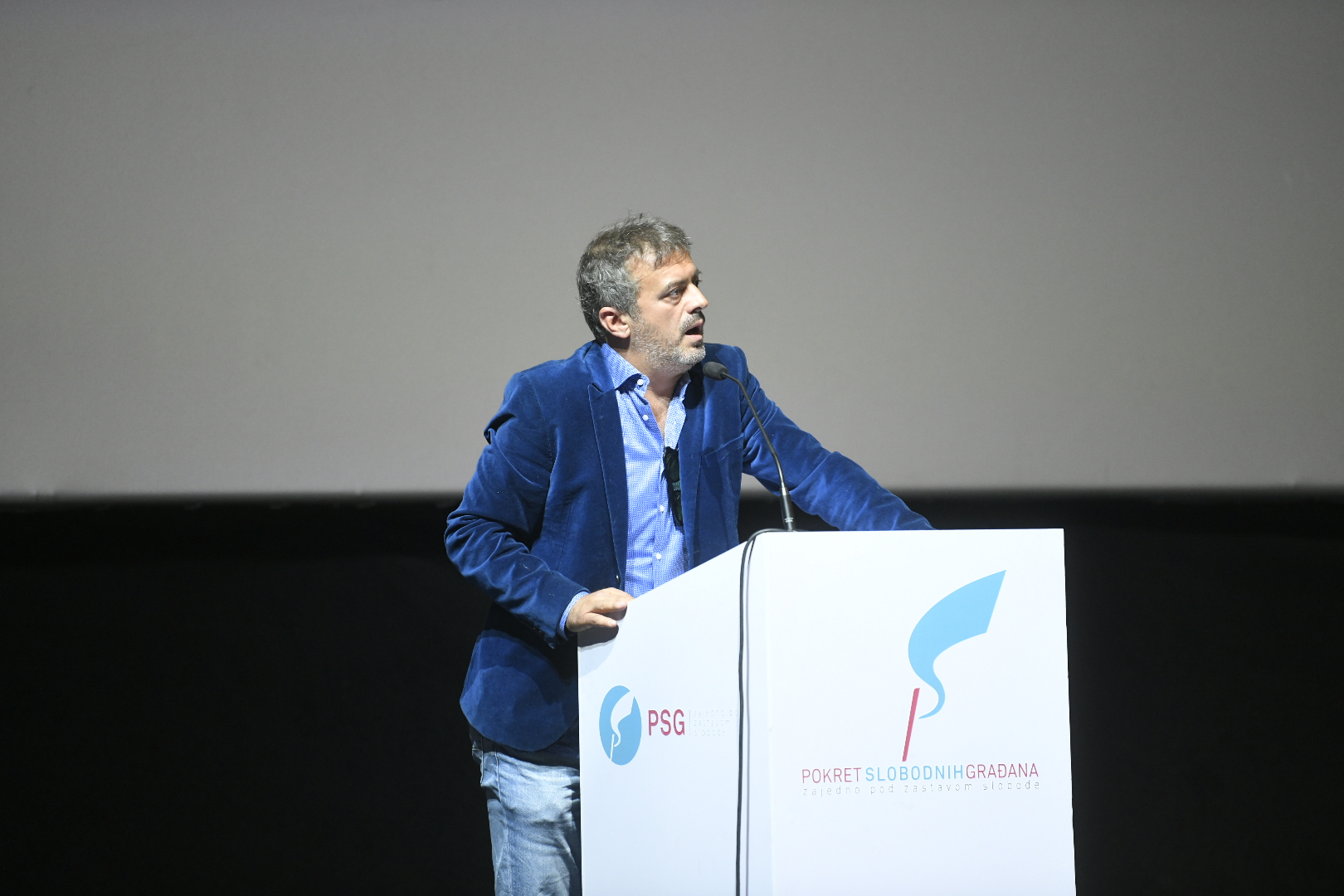 27.09.2020. Beograd. Izborna skupstina Pokret slobodnih gradjana, PSG. Sergej Trifunovic