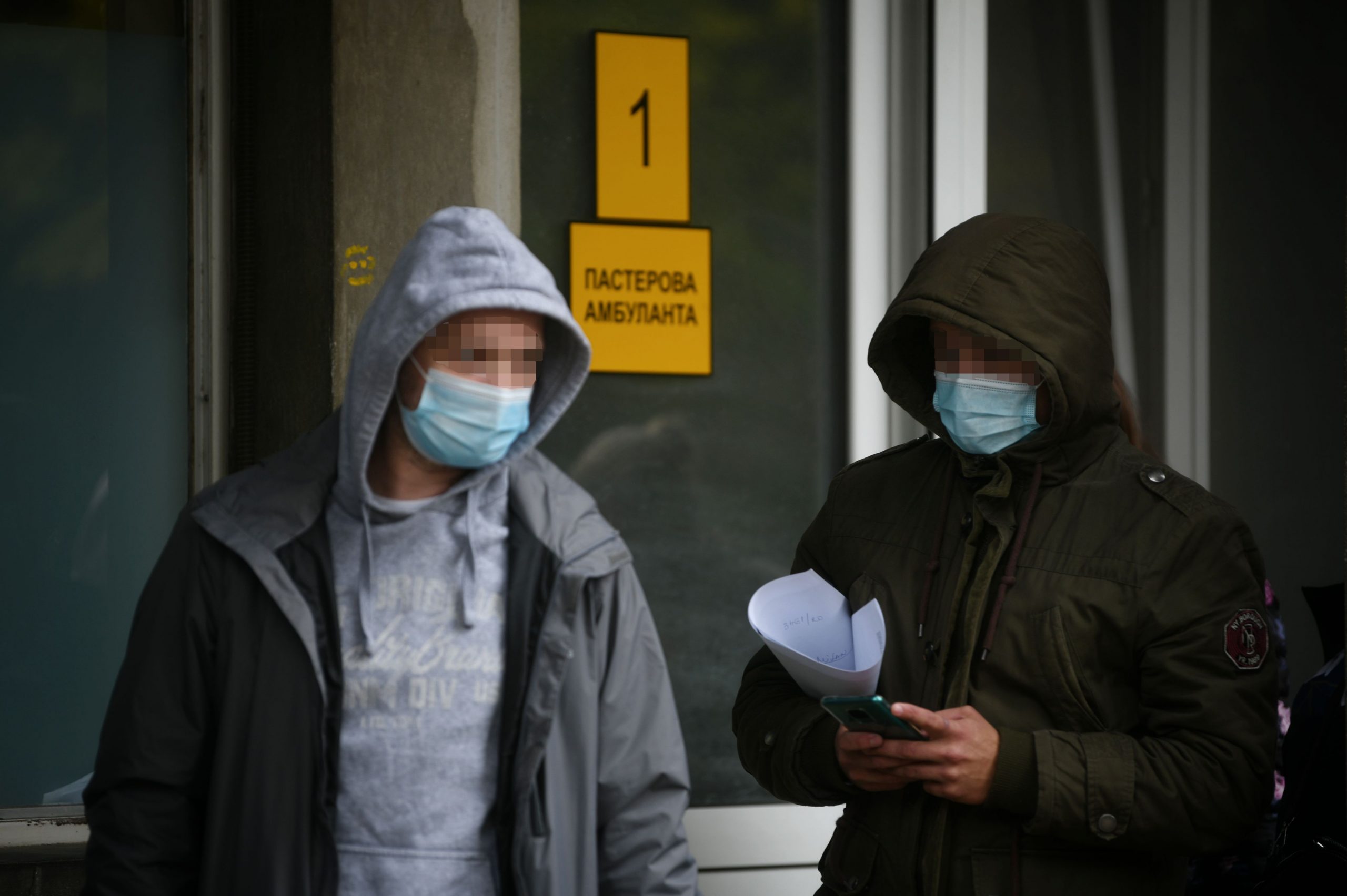 Beograd, 12.11.2020. Infektivna klinika, kovid test, koronavirus testiranje Foto: Filip Krainčanić/Nova.rs