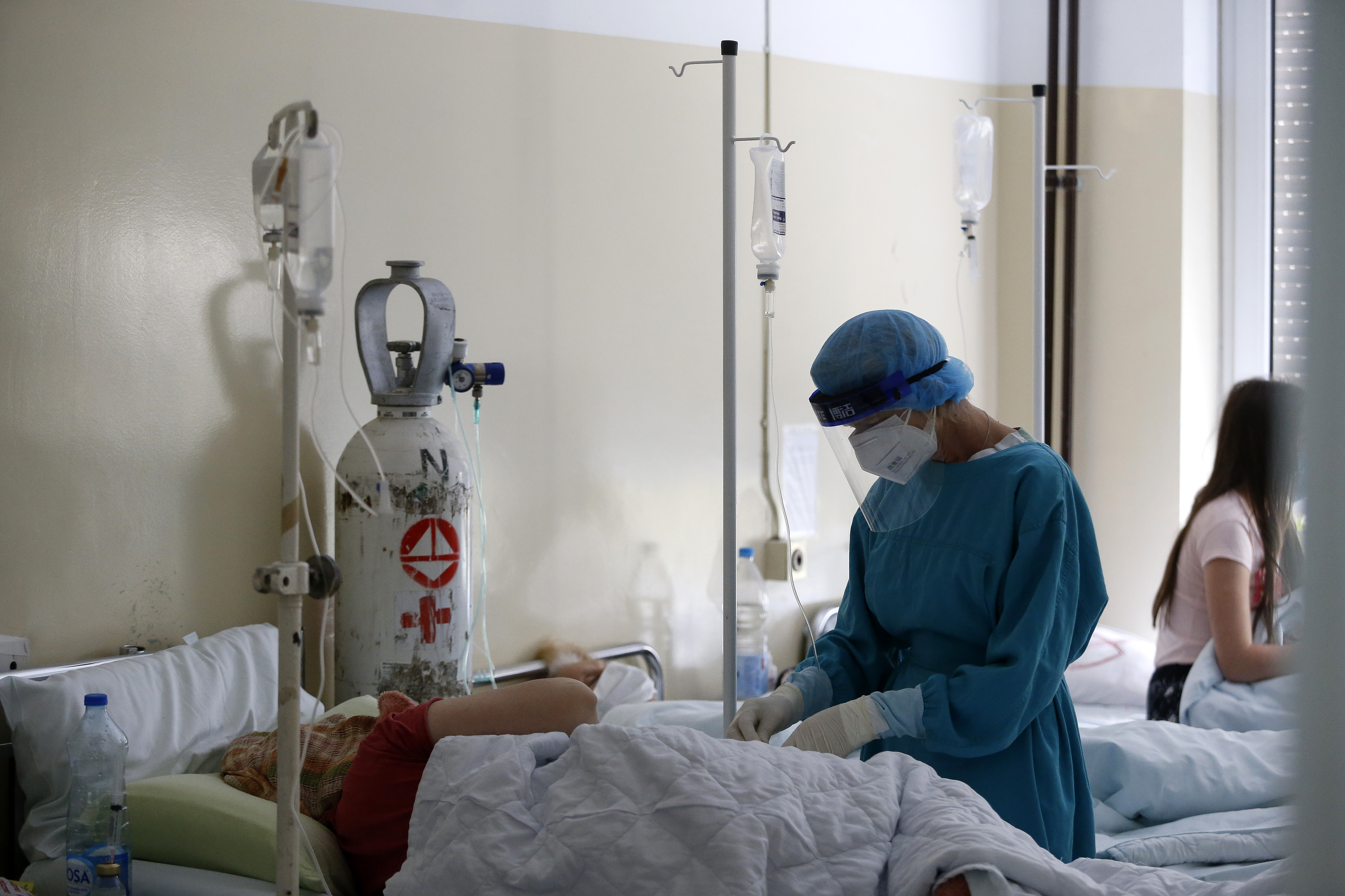 Covid-19 hospital in Belgrade koronavirus Zvezdara