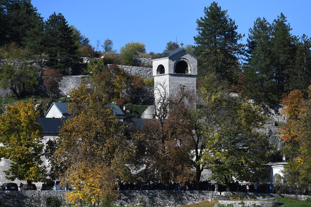 31.10.2020. Ispracaj Amfilohije Radovic Cetinje