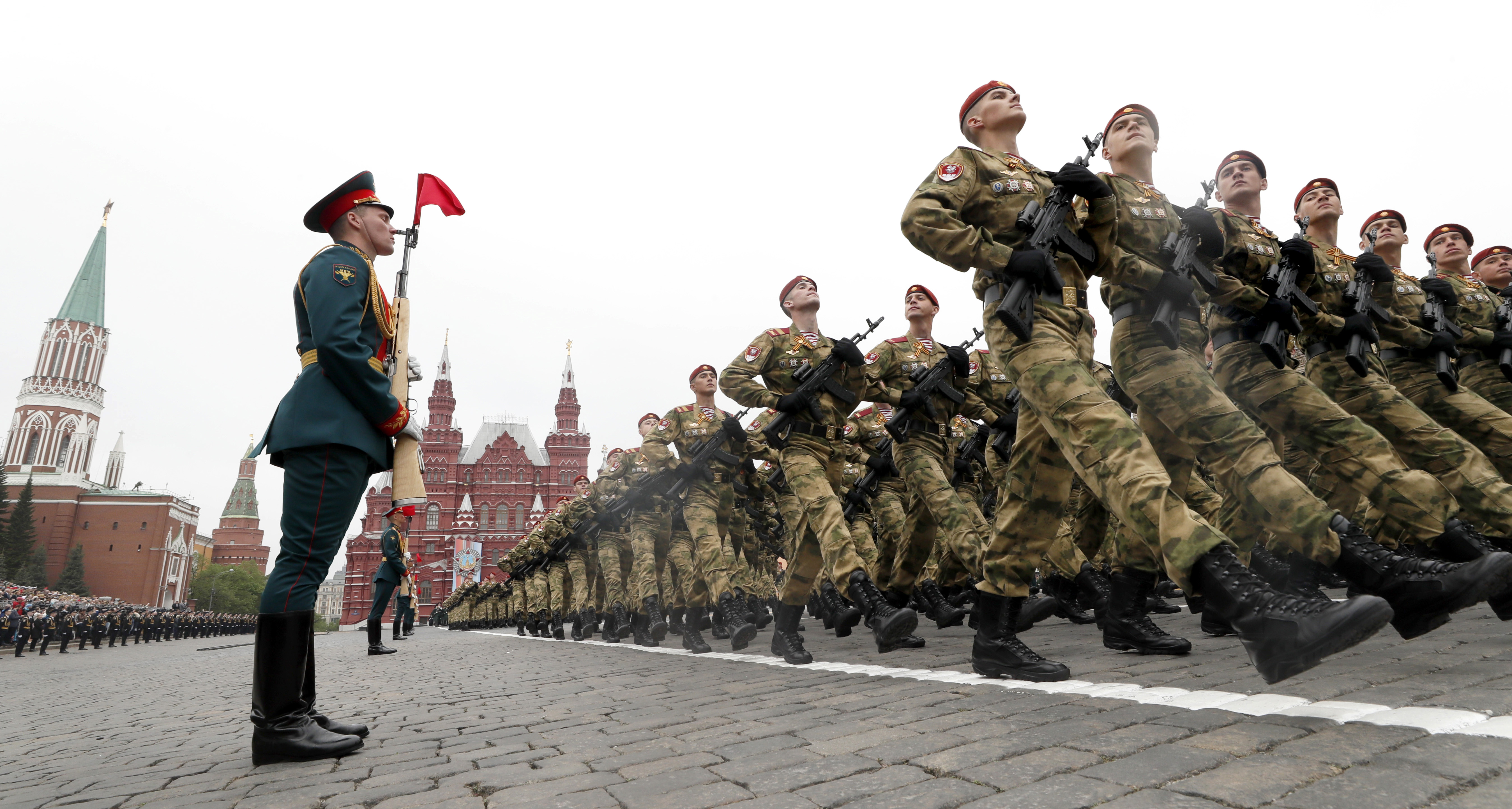 Russia postpones annual Red Square World War Two parade over coronavirus