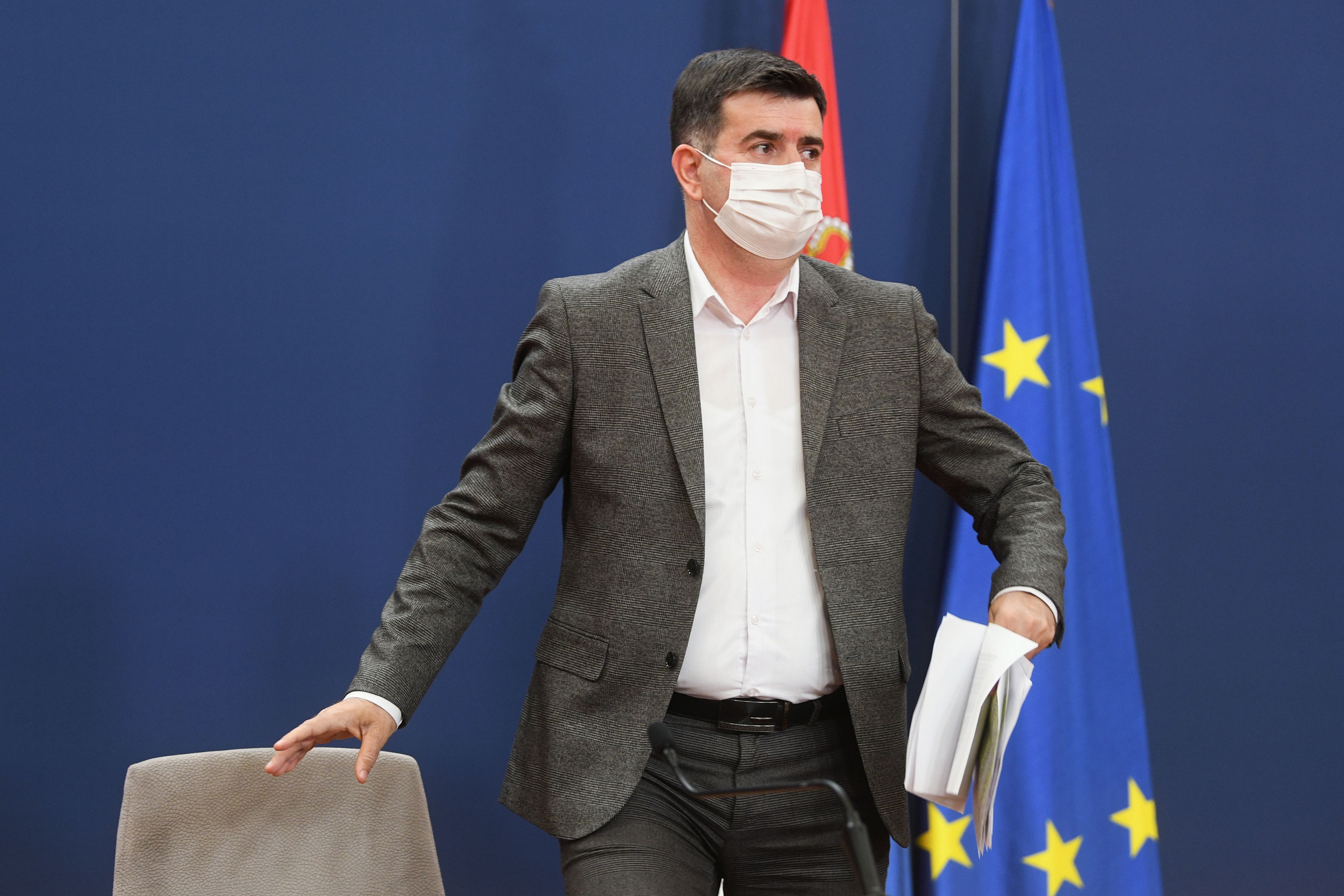 Beograd 13.11.2020. Krizni stab, Mirsad Djerlek