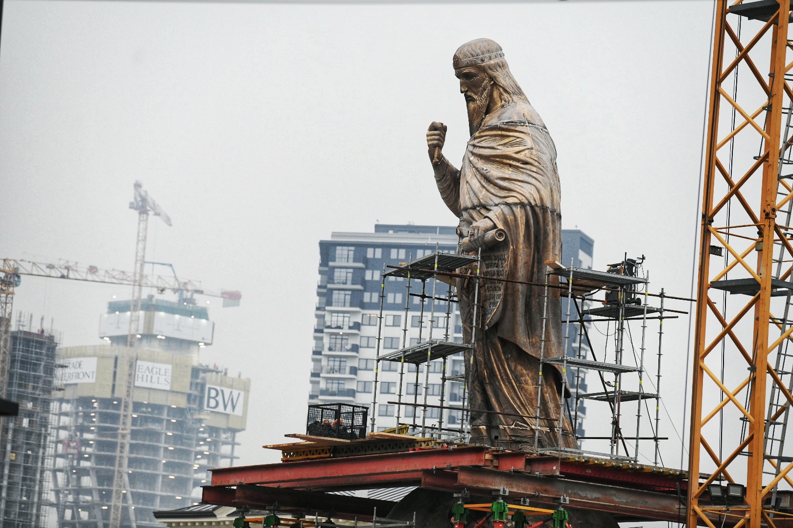 Beograd, 13.11.2020. Stefan Nemanja spomenik, Spomenik Stefanu Nemanji Foto: Vesna Lalić/Nova.rs
