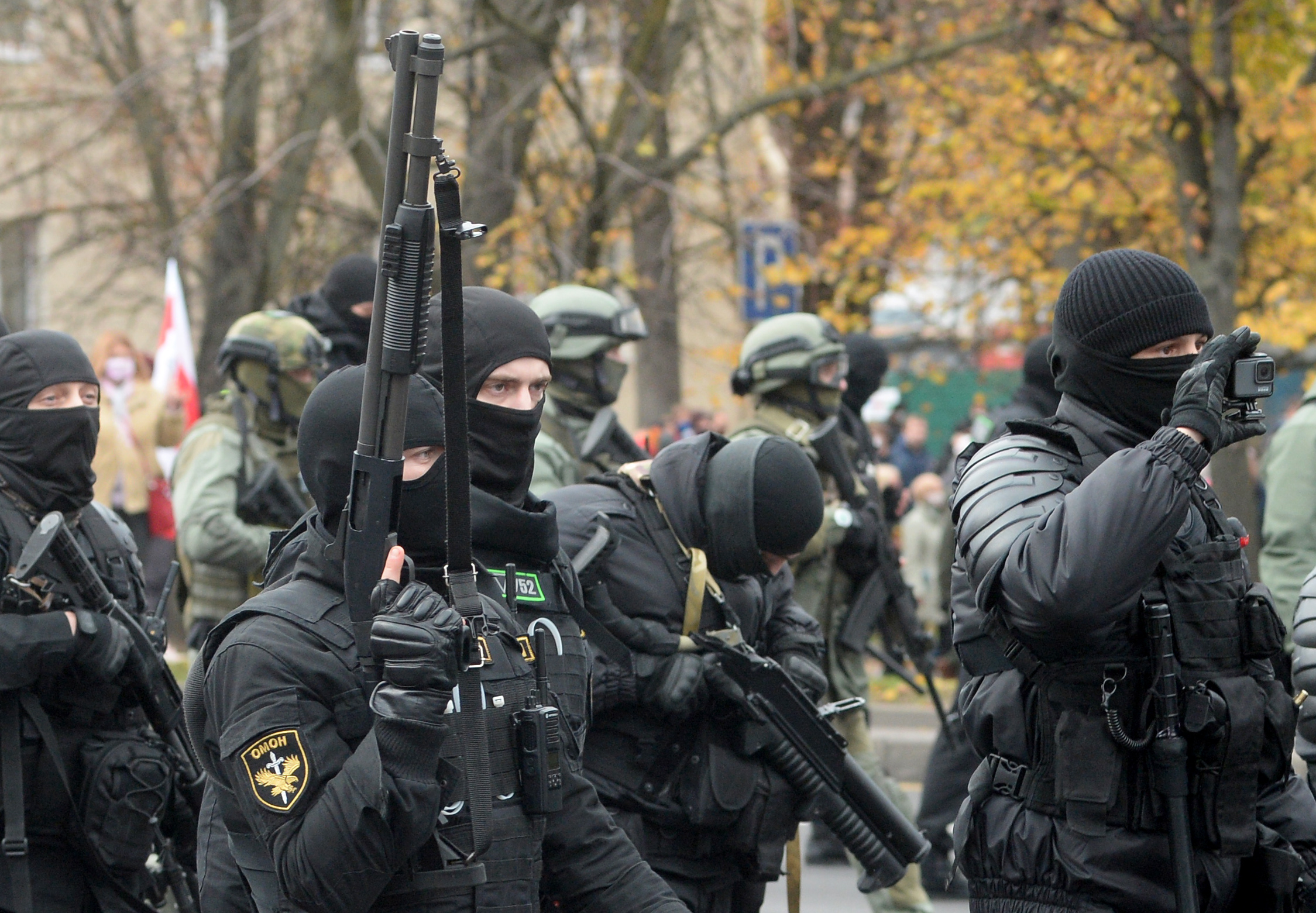 Anti-government protest in Minsk