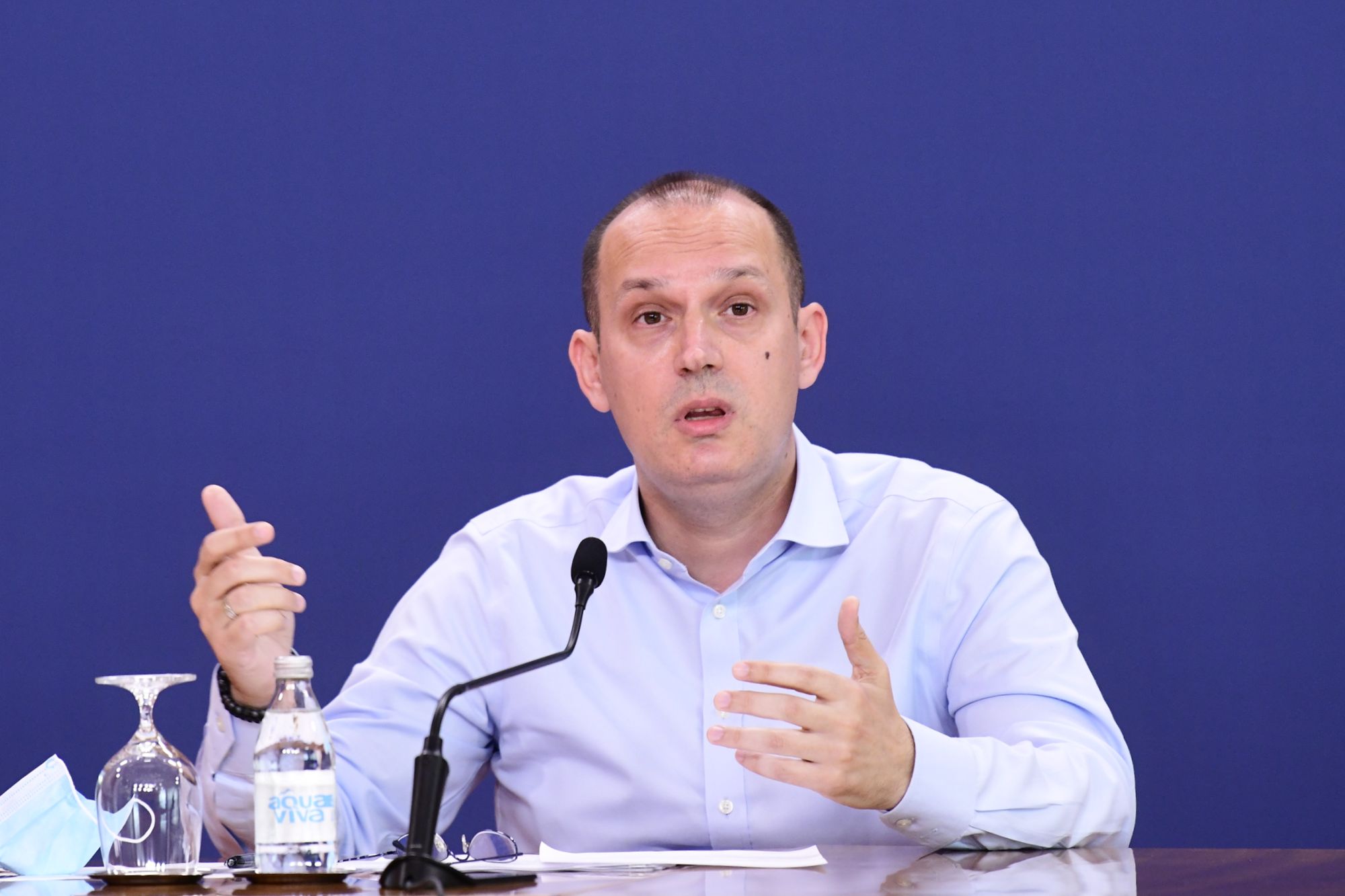 Beograd 20. jul 2020. Krizni stab koronavirus Foto:Goran Srdanov/Nova.rs