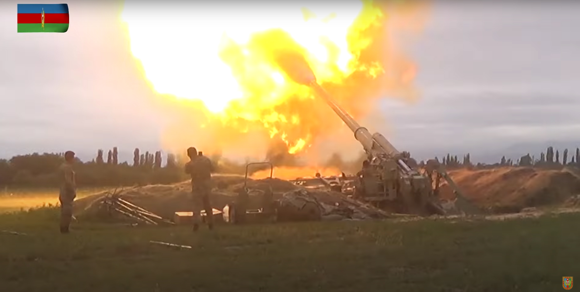 Azerbaijan and Armenia in armed conflict over Nagorno-Karabakh region