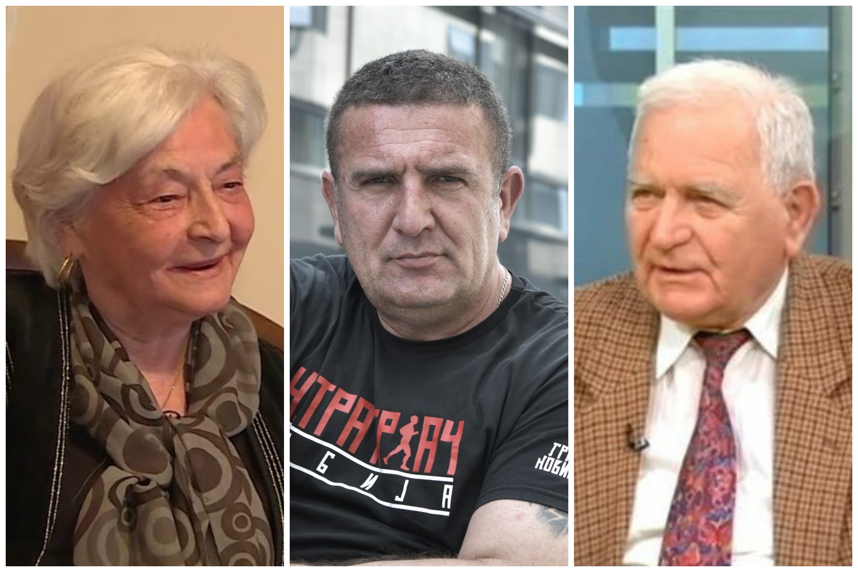 Kombo: Radmilo Petrović (epidemiolog), Ana Gligić  (virusolog) i Dejan Žujović (pulmolog)