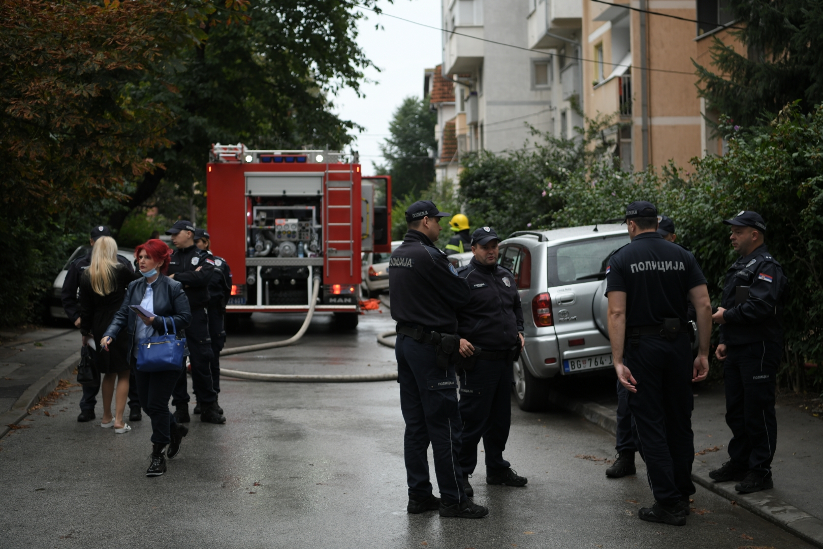 bele vode eksplozija bojler požar vatrogasci, policija