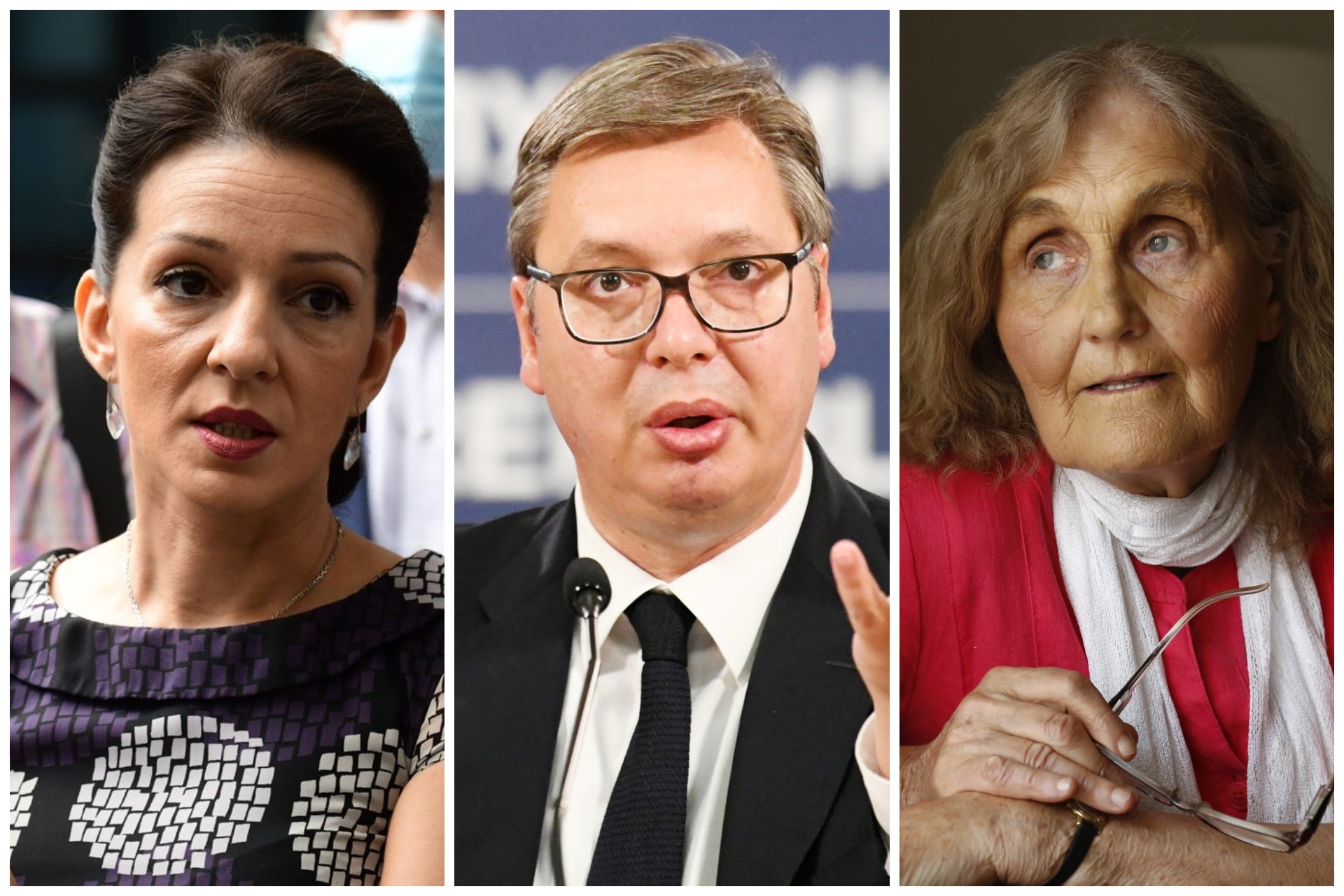 Marinika Tepić, Aleksandar Vučić, Jelisaveta Vasilić kombo