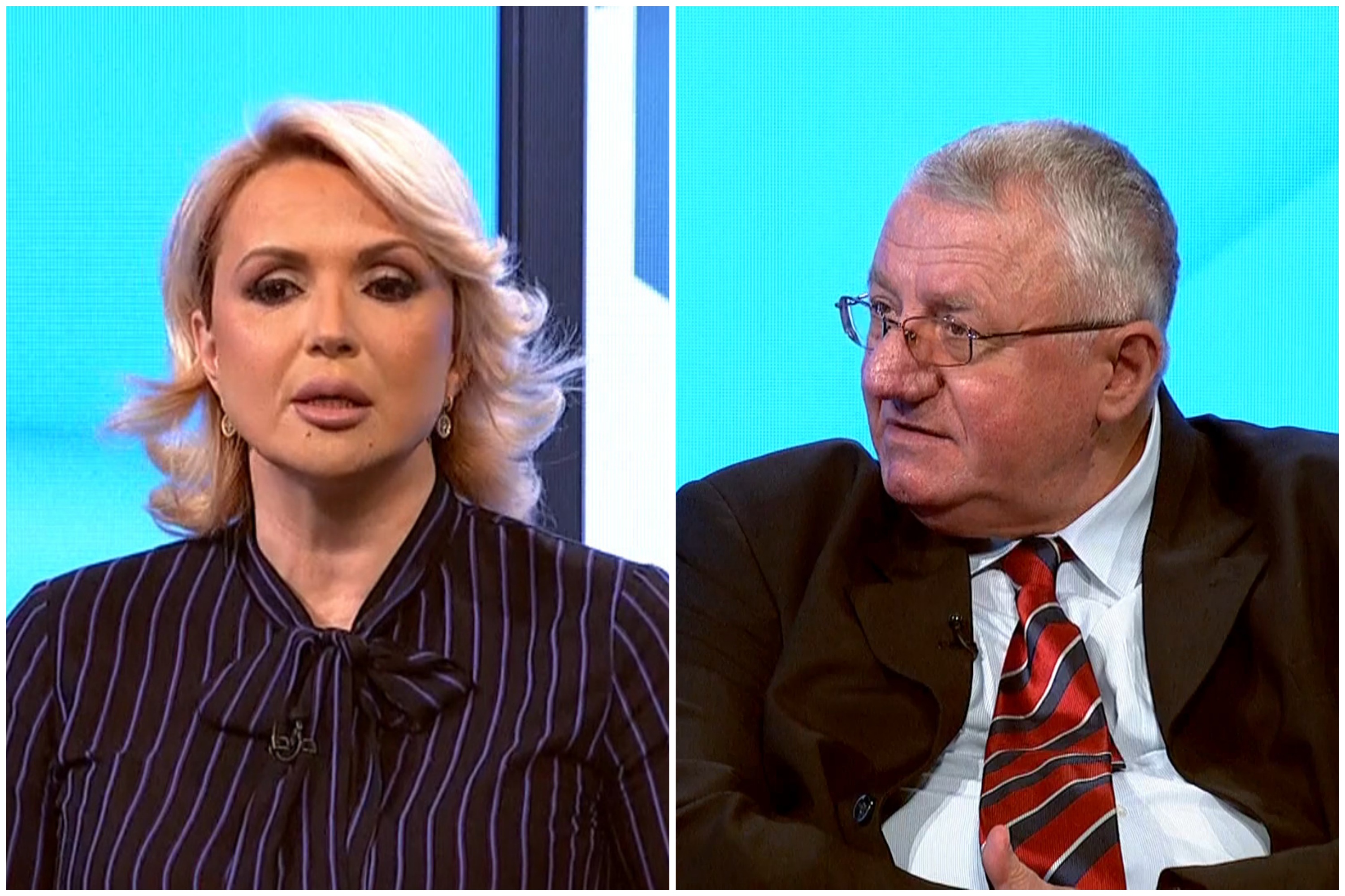 Darija Kisić Tepavčević, Vojislav Šešelj, kombo Foto: Tv Pink