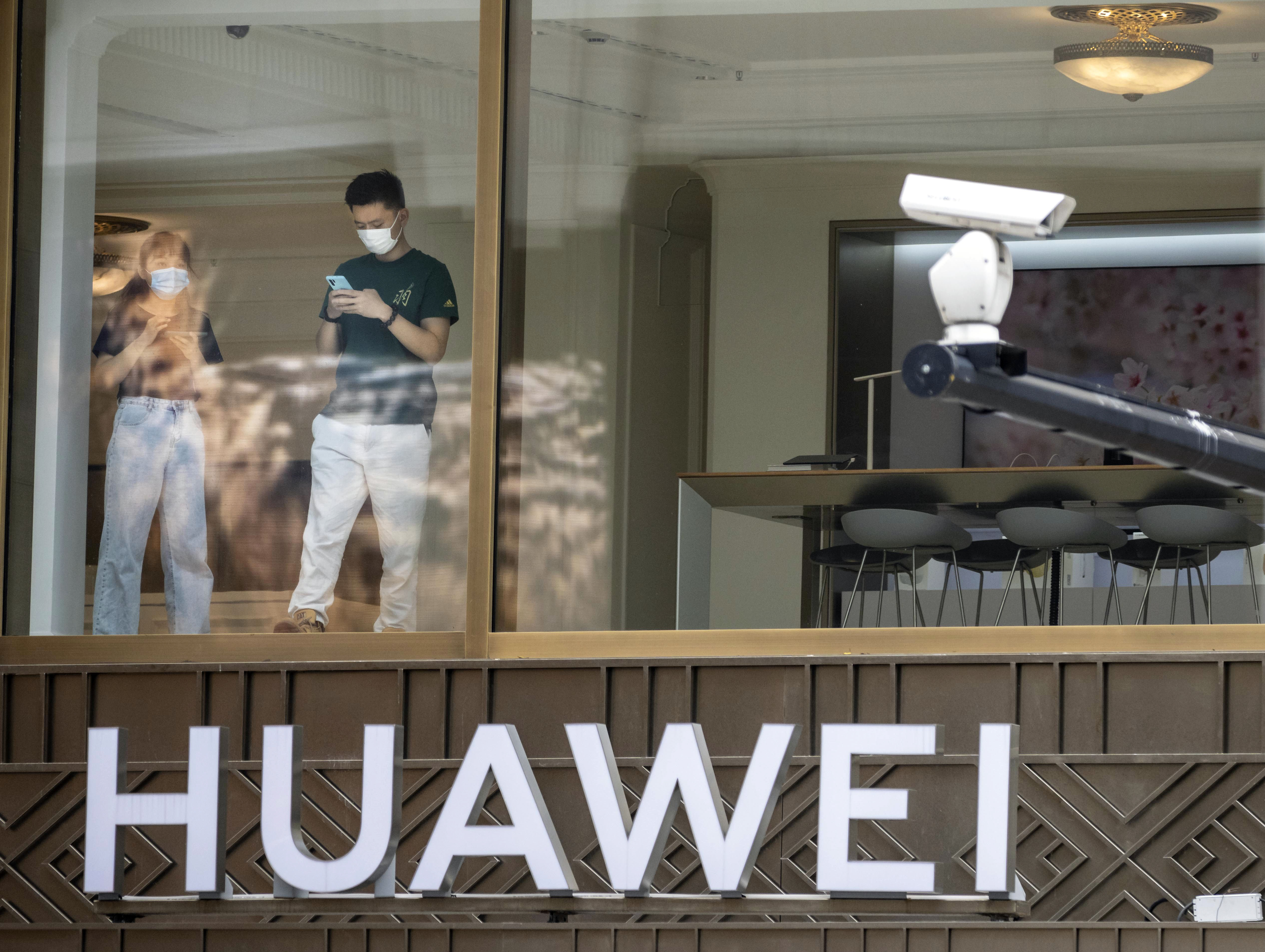 New Huawei flagship store in Shanghai