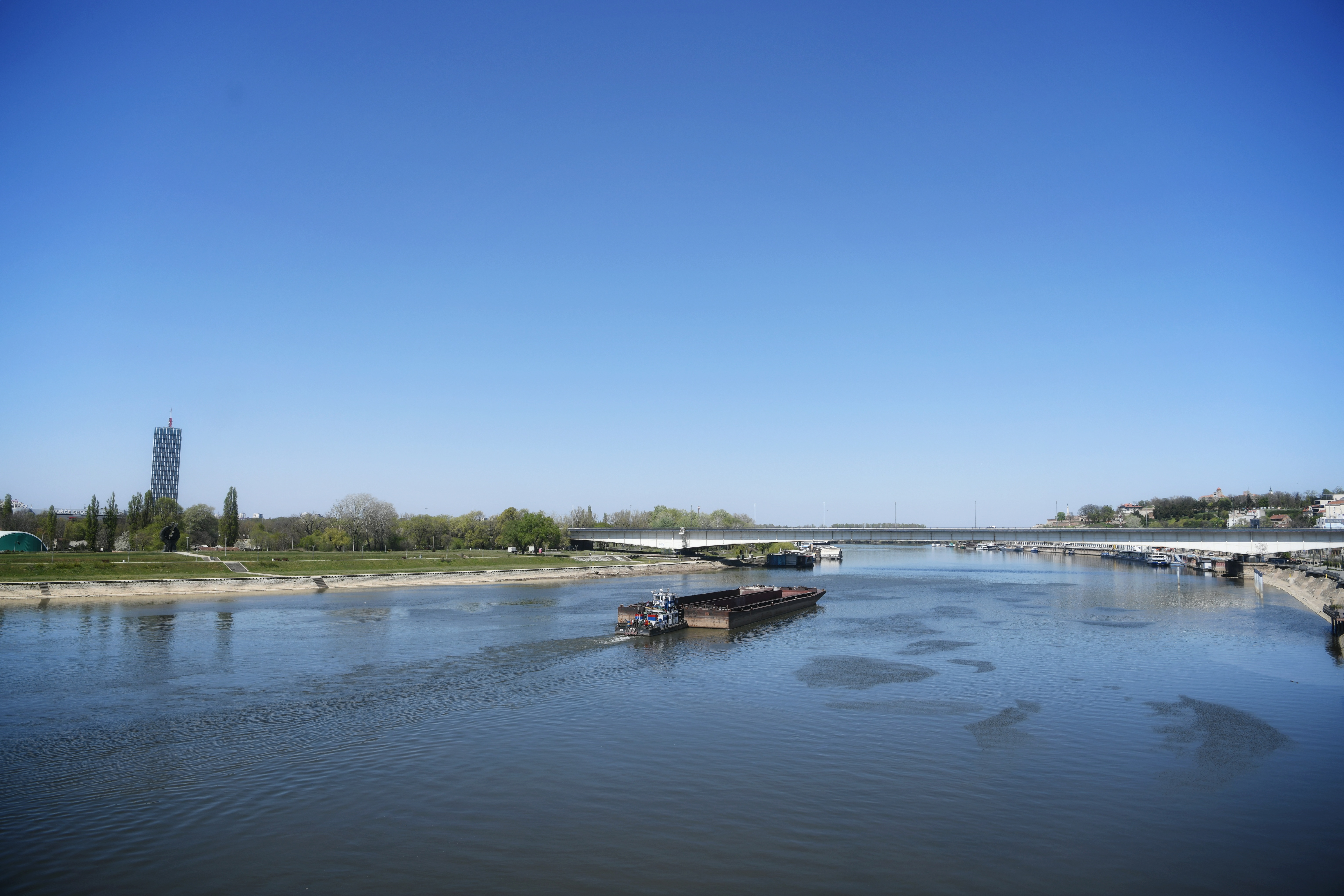 Beograd 12.04.2020. Proleće, Koronavirus, reka, policijski čas, vikend, Foto: Vesna Lalić/Nova.rs