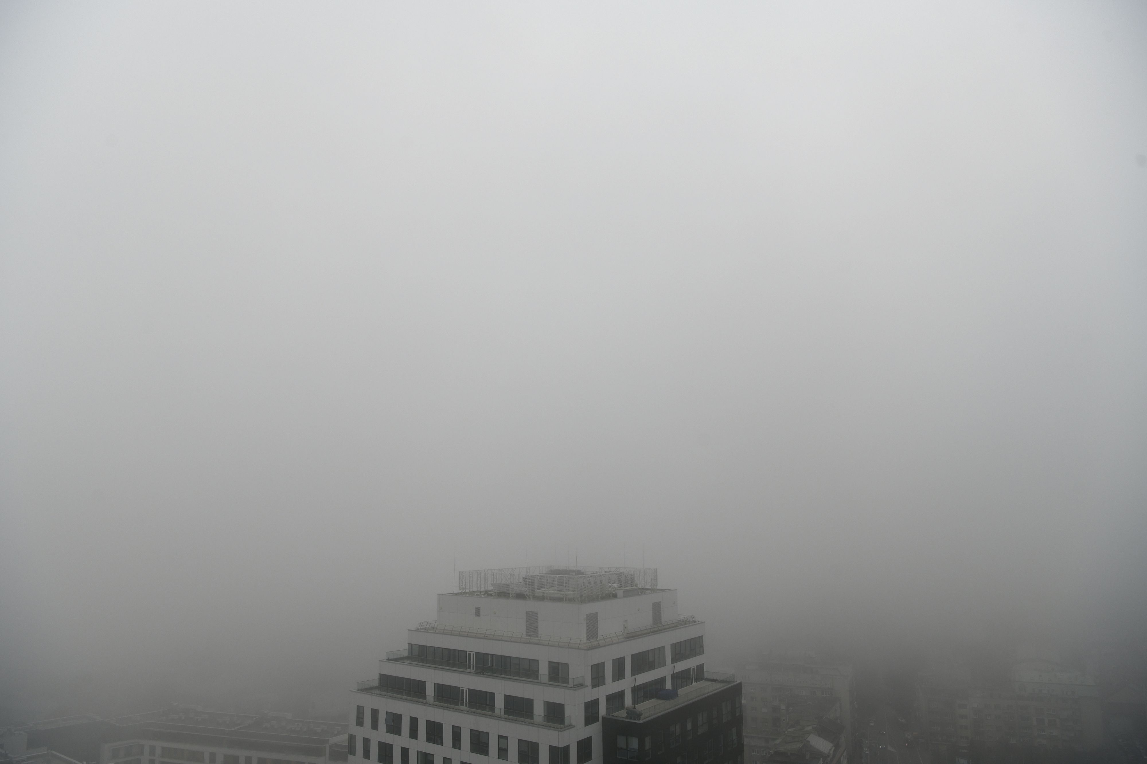 Beograd 09.11.2020. Magla, zagađenje, zagadjenje, smog, jesen, hladno vreme Foto: Filip Krainčanić/Nova.rs