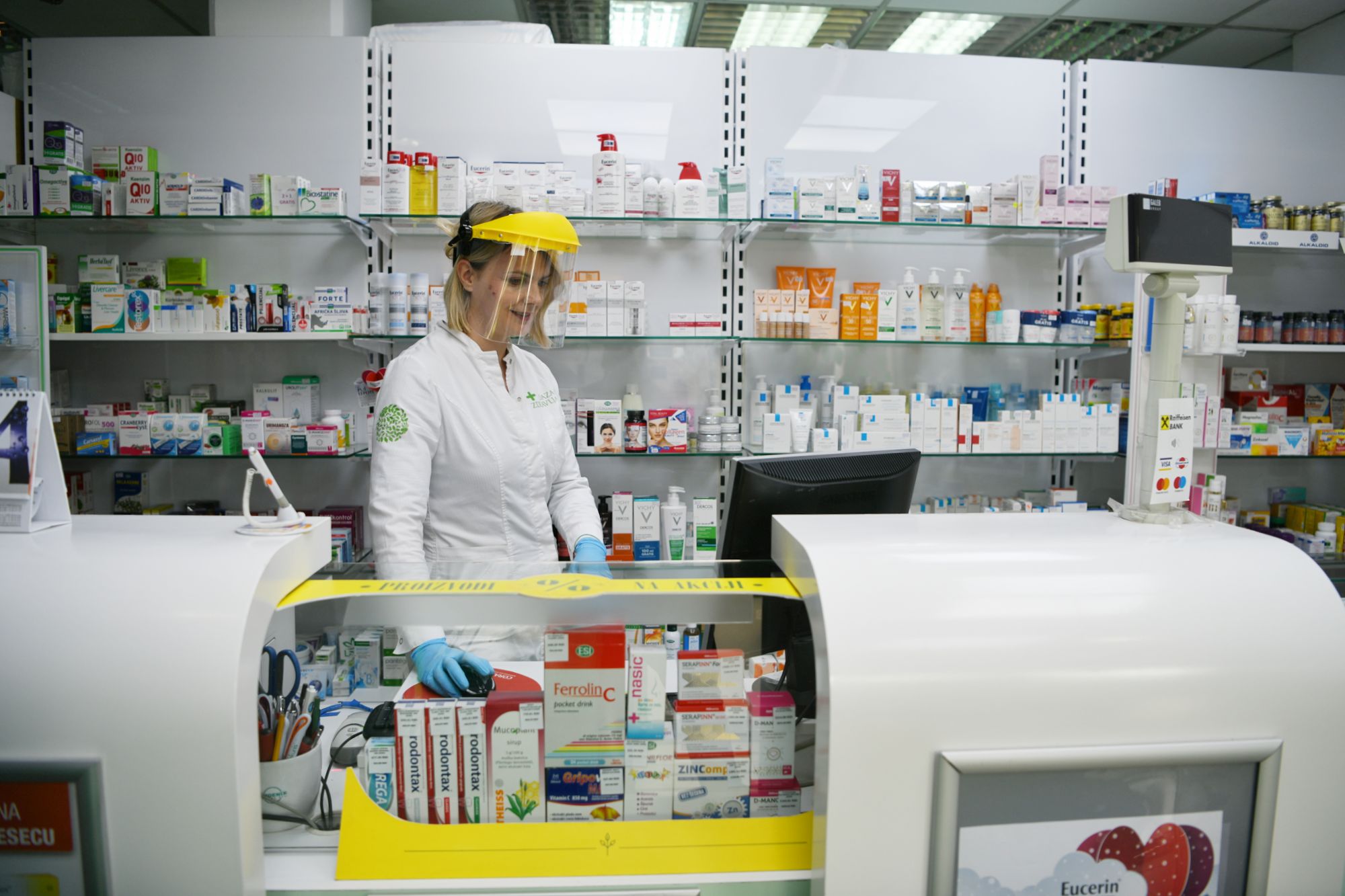 Apoteka, apoteke, zastita, korona, koronavirus, maske, Foto: Filip Krainčanić/Nova.rs