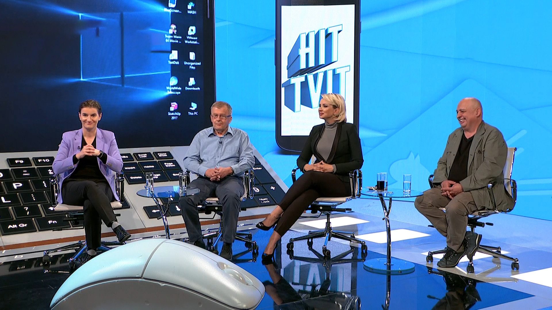 Emisija Hit Tvit Foto: Printscreen/Tv Pink