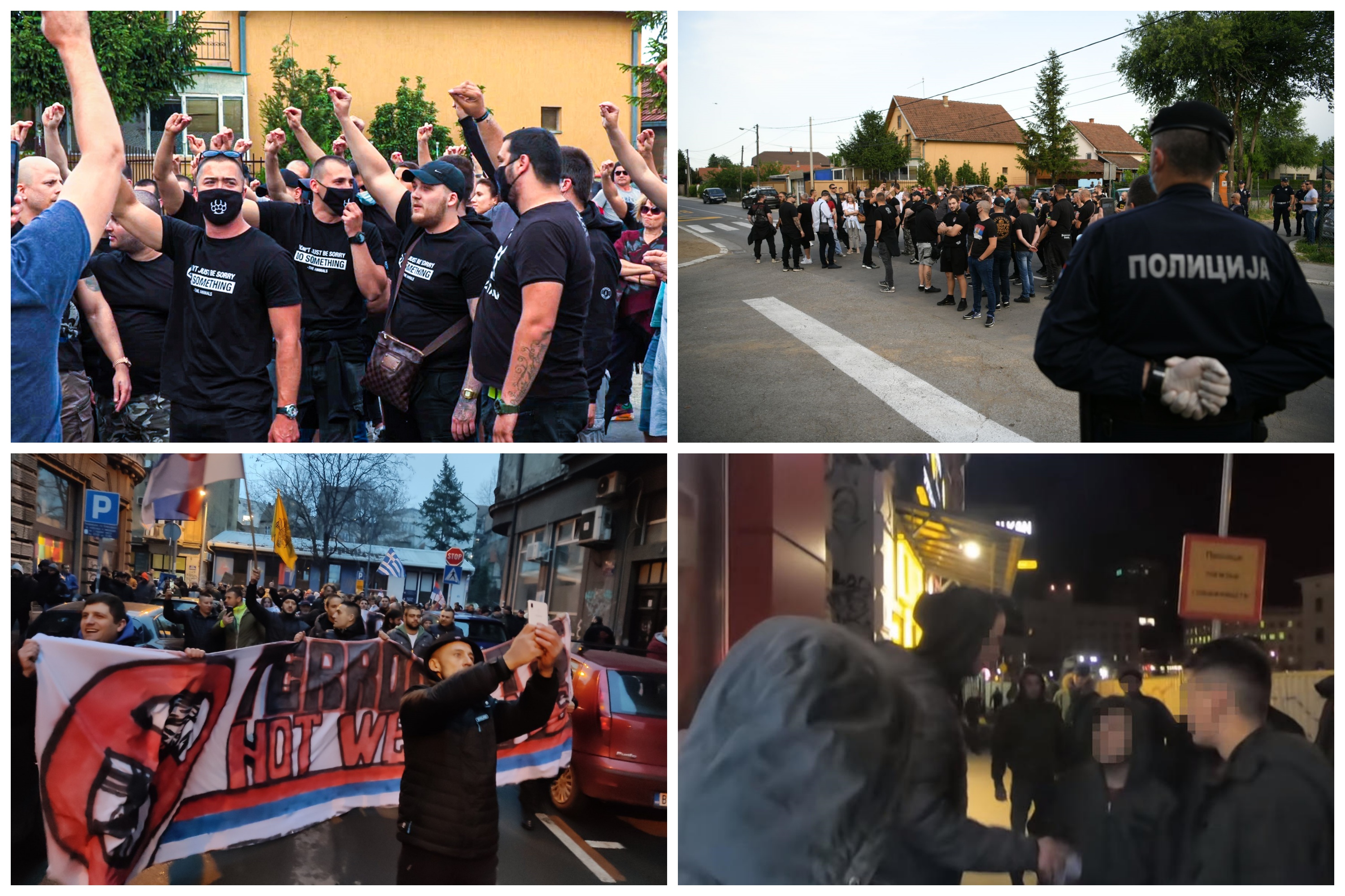 Desničari, ultradesničari, anarhisti, Levijatan, Narodna patrola, kombo Foto: Arhiva/Printscreen/YouTube