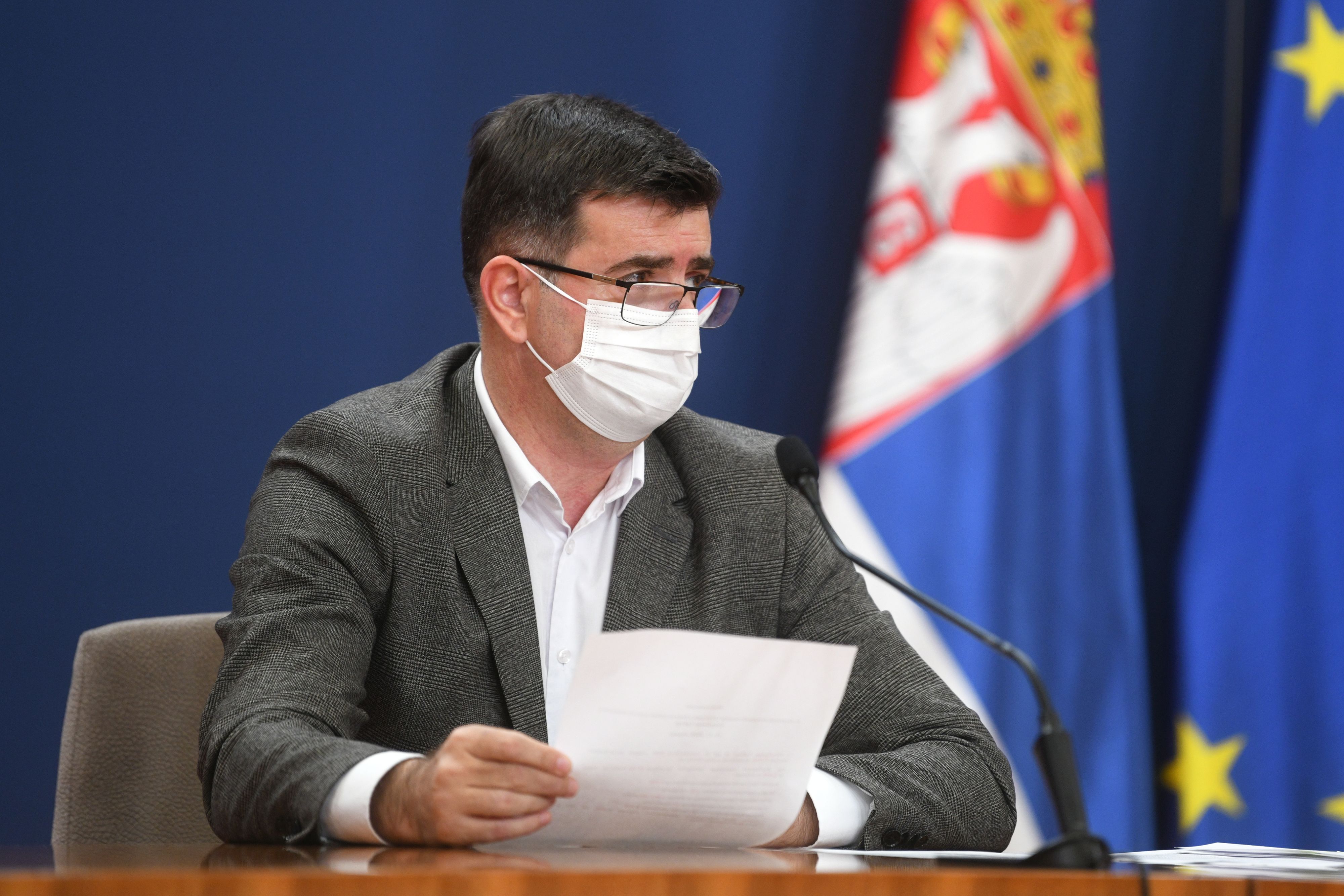 Beograd 13.11.2020. Krizni stab, Mirsad Djerlek