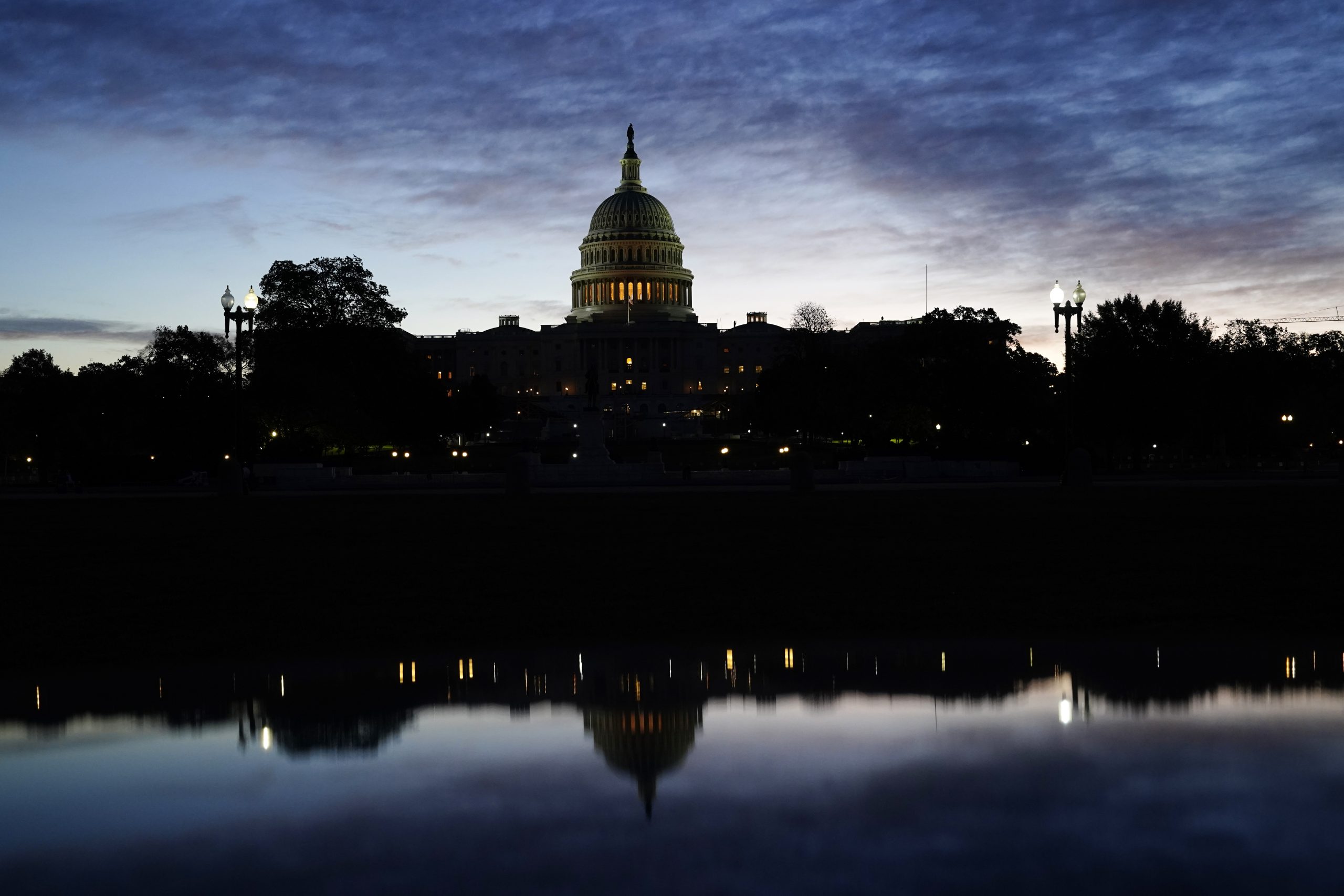 The Capitol is seen on the morning of Election Day, Tuesday, Nov. 3, 2020, in Washington. (AP Photo/J. Scott Applewhite)