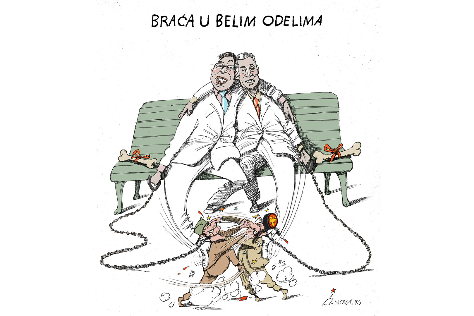 Braća u belim odelima