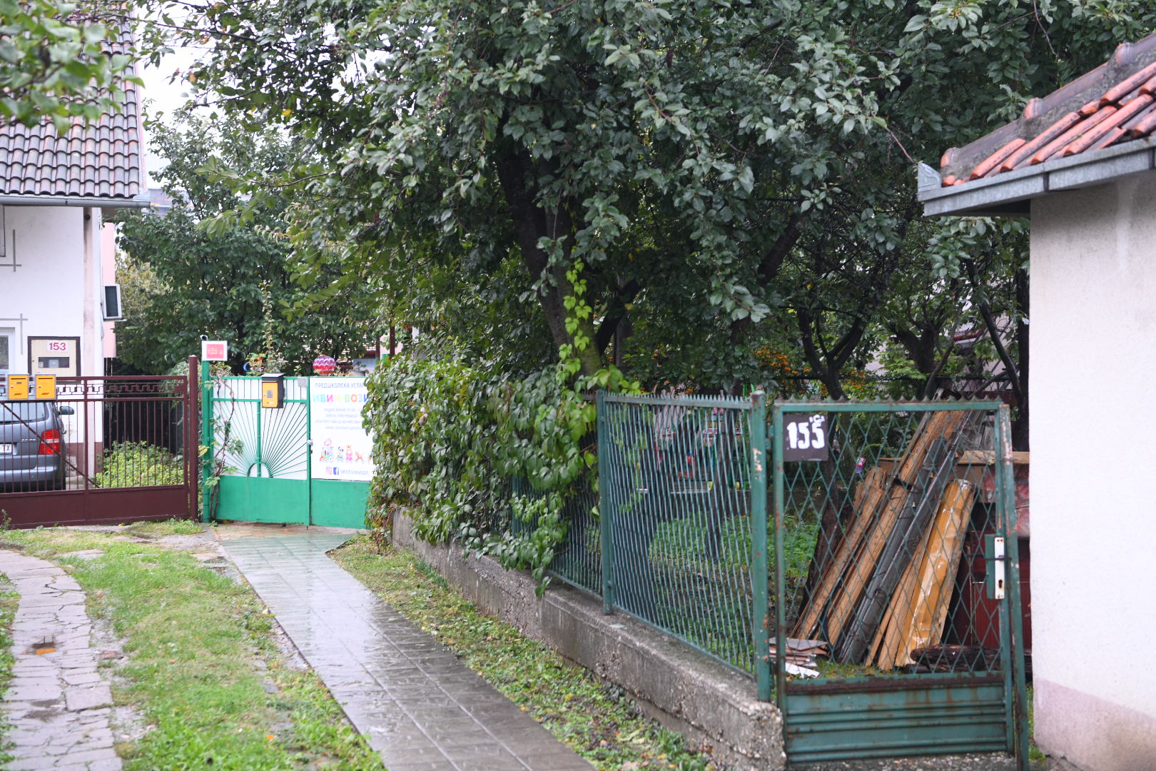 Beograd 15.10.2020. Vrtic Ivin Vozic u kojem je preminulo dete, umrlo dete