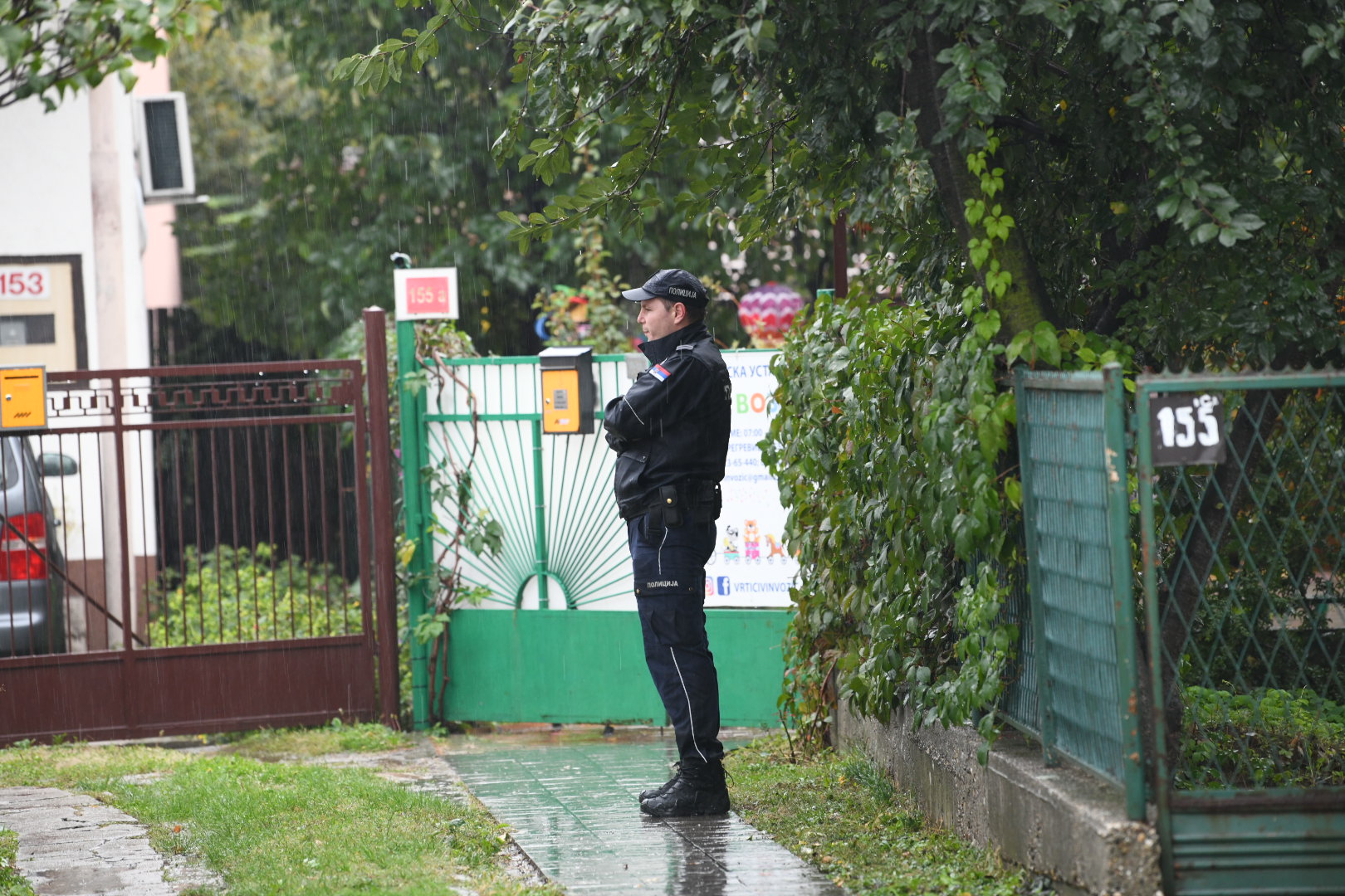 Beograd 15.10.2020. Vrtic Ivin Vozic u kojem je preminulo dete, umrlo dete