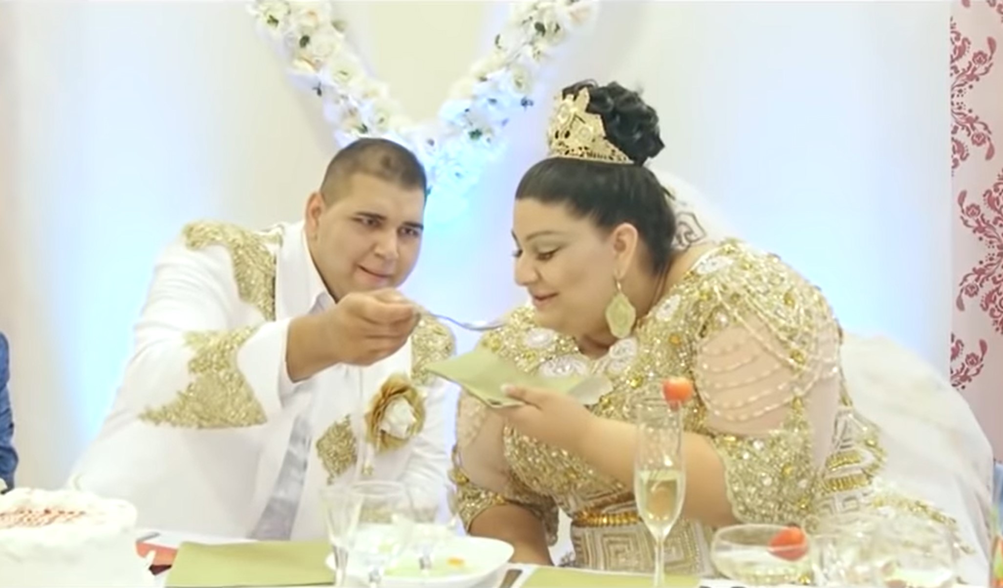 mladenci, romska svadba u slovačkoj