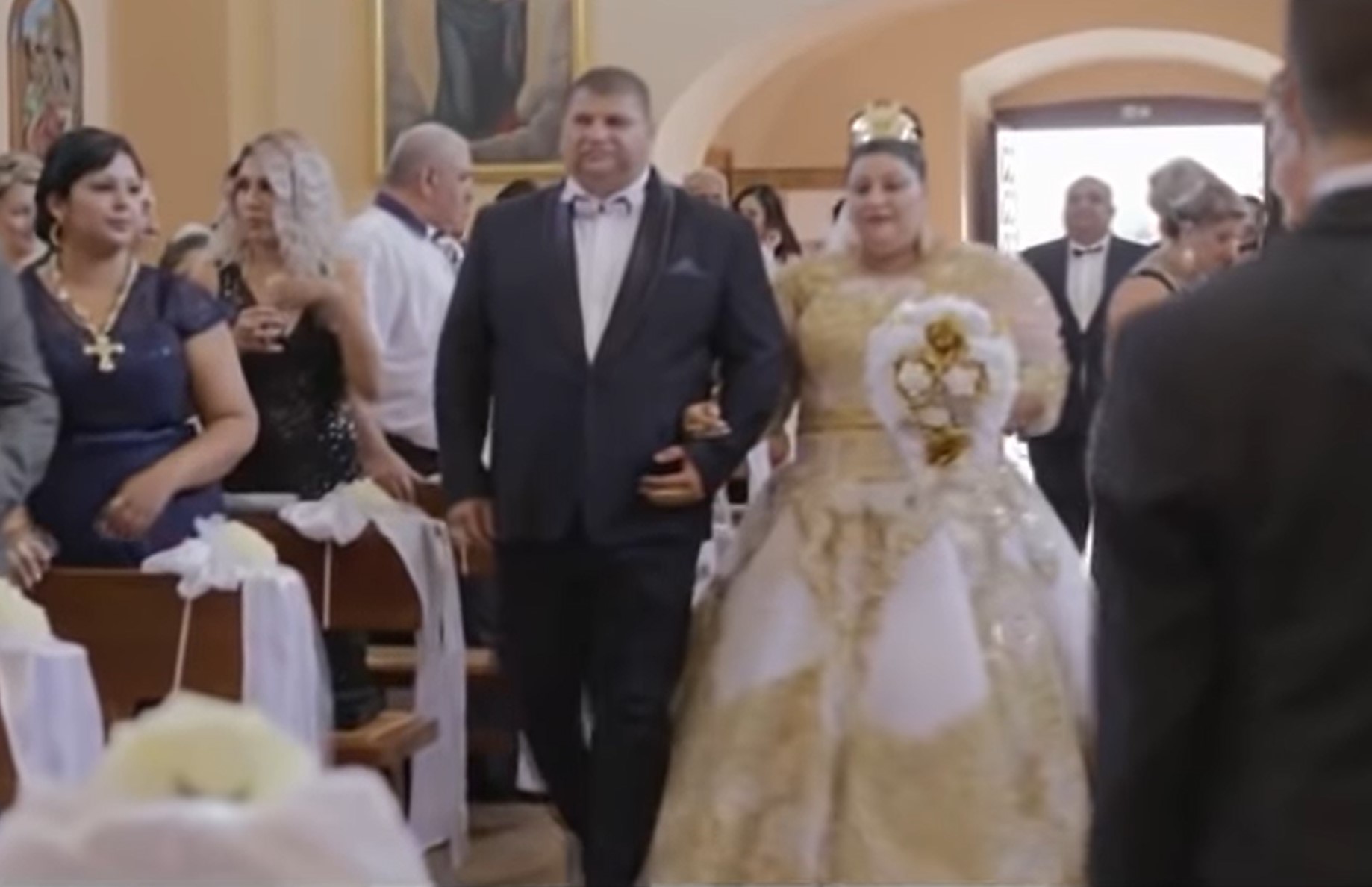 mladenci, romska svadba u slovačkoj