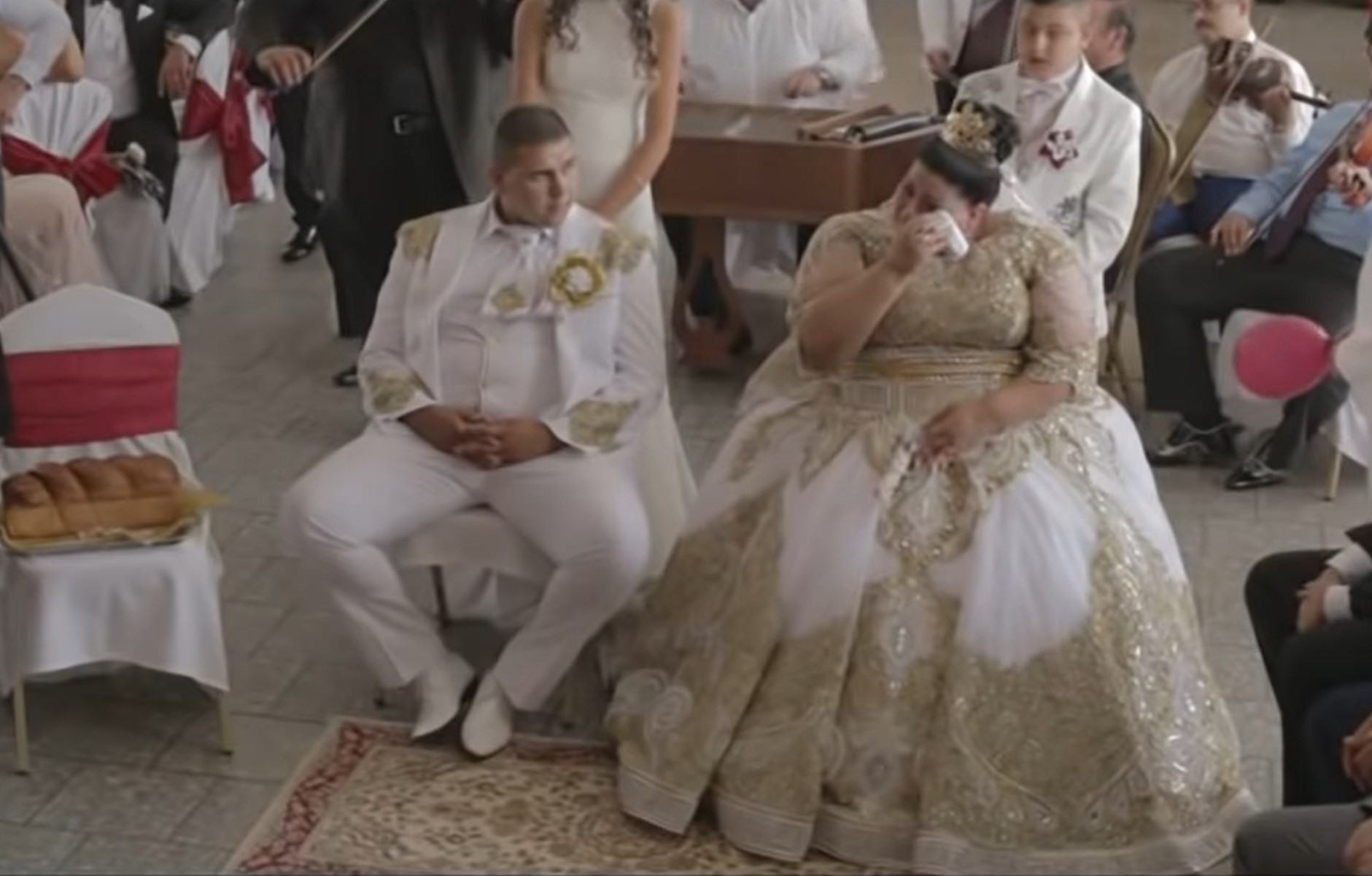 mladenci, romska svadba u slovačkoj