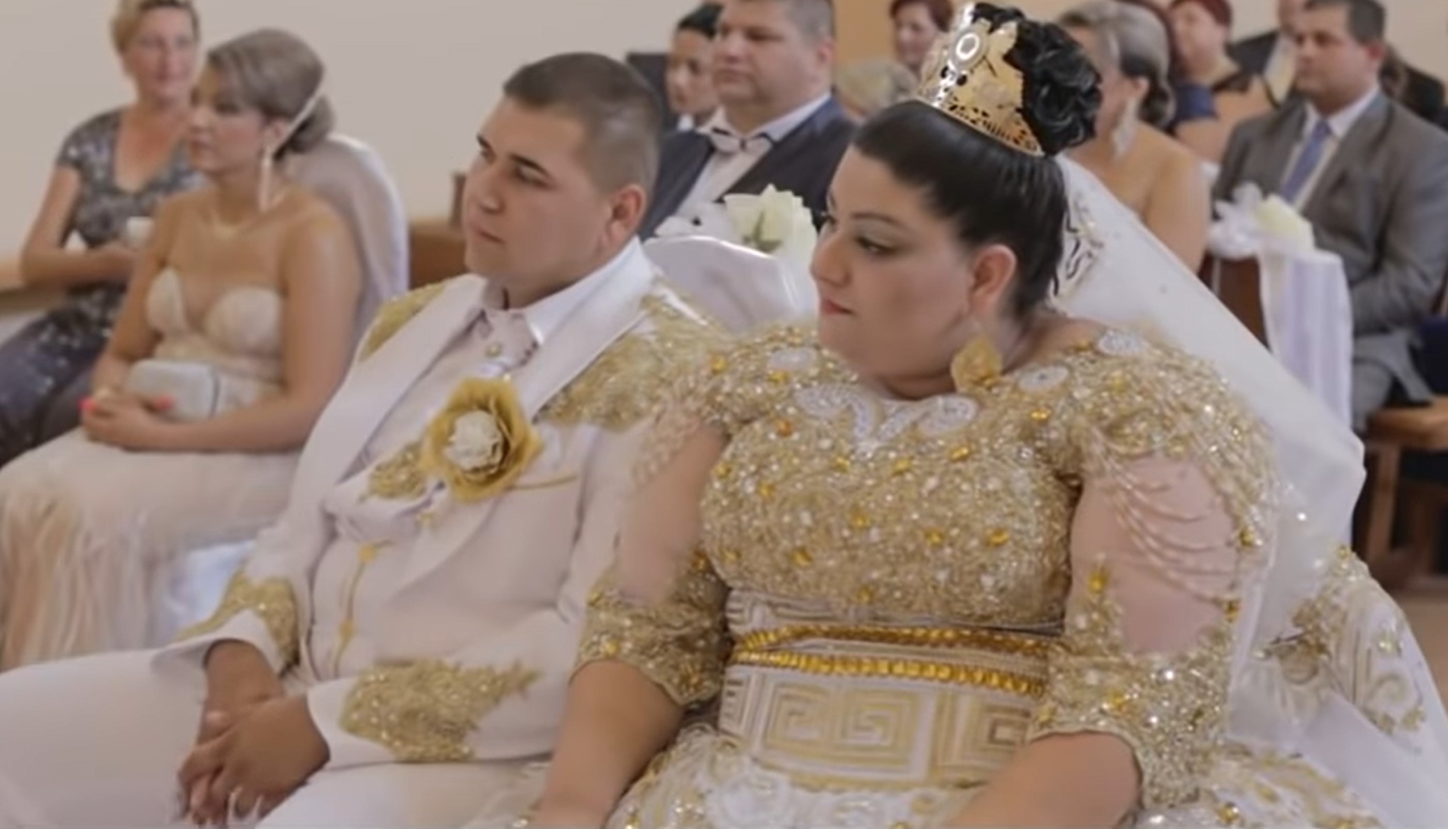 mladenci, romska svadba u slovačkoj