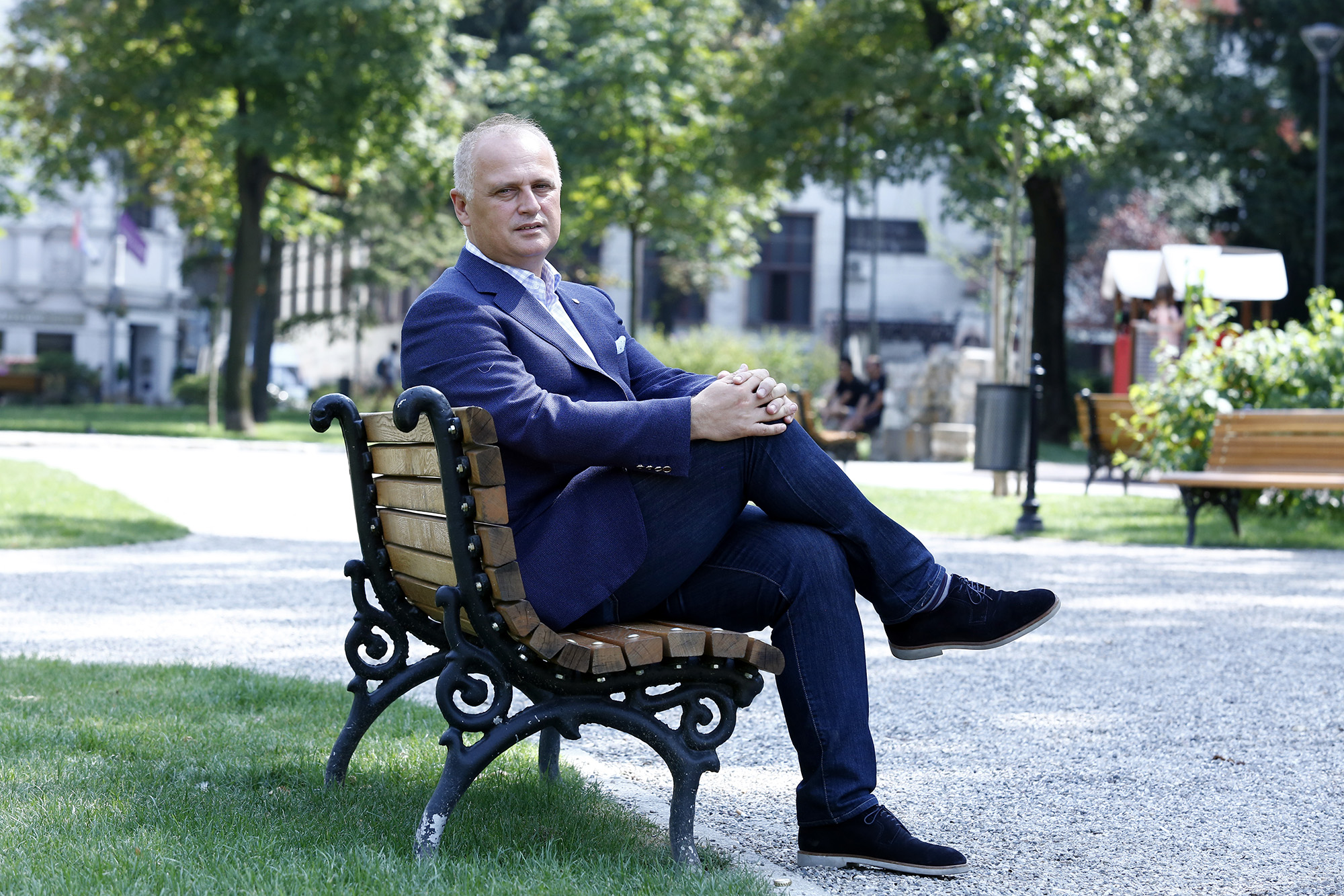 BEOGRAD 24.08.2018 Goran Vesic, intervju RAS/foto Vesna Lalic