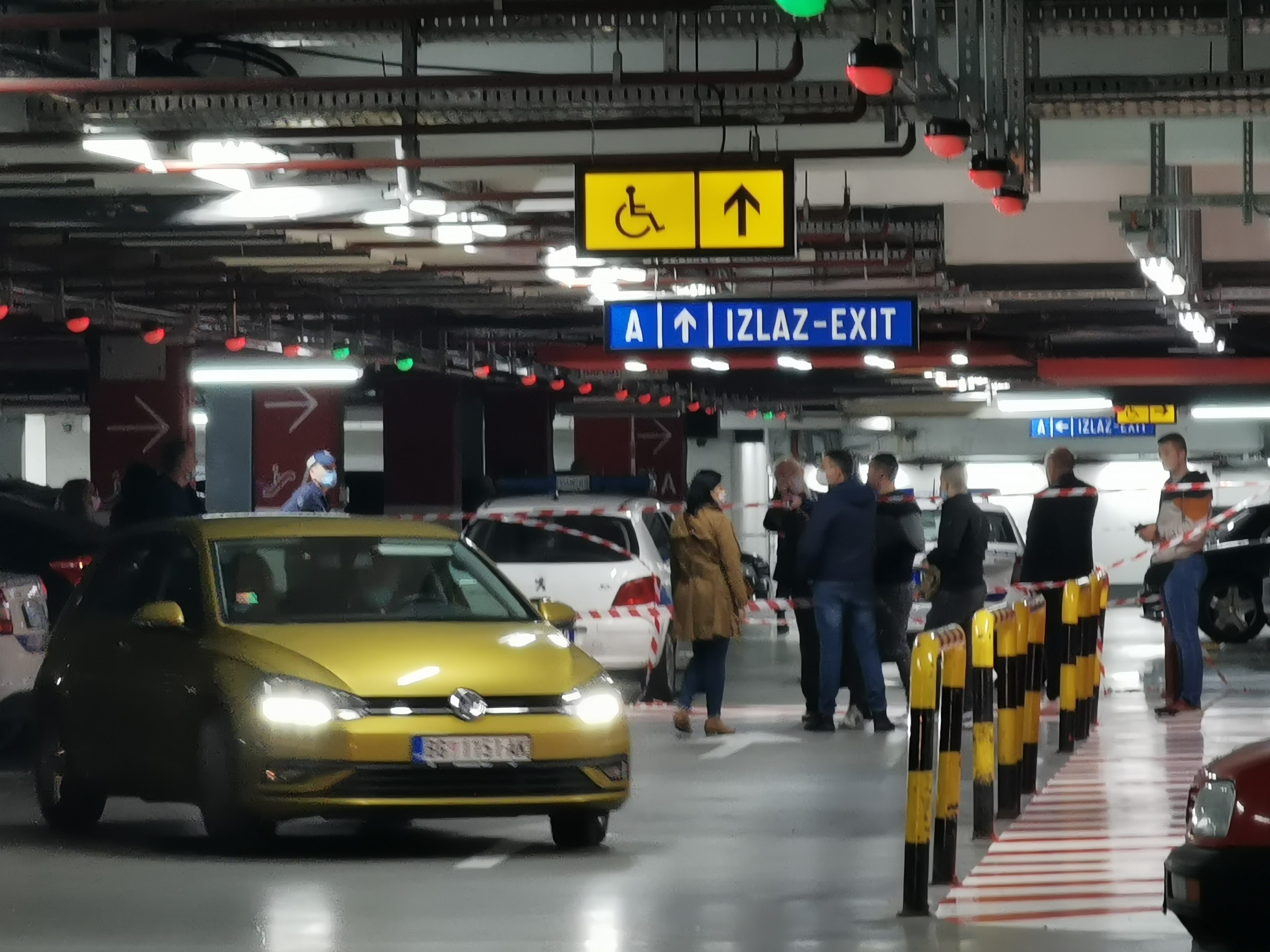 Beograd 17.10.2020. Ušće, garaža, pucnjava, policija, uvidjaj, uviđaj Foto: Tanja Milovanović/Nova.rs